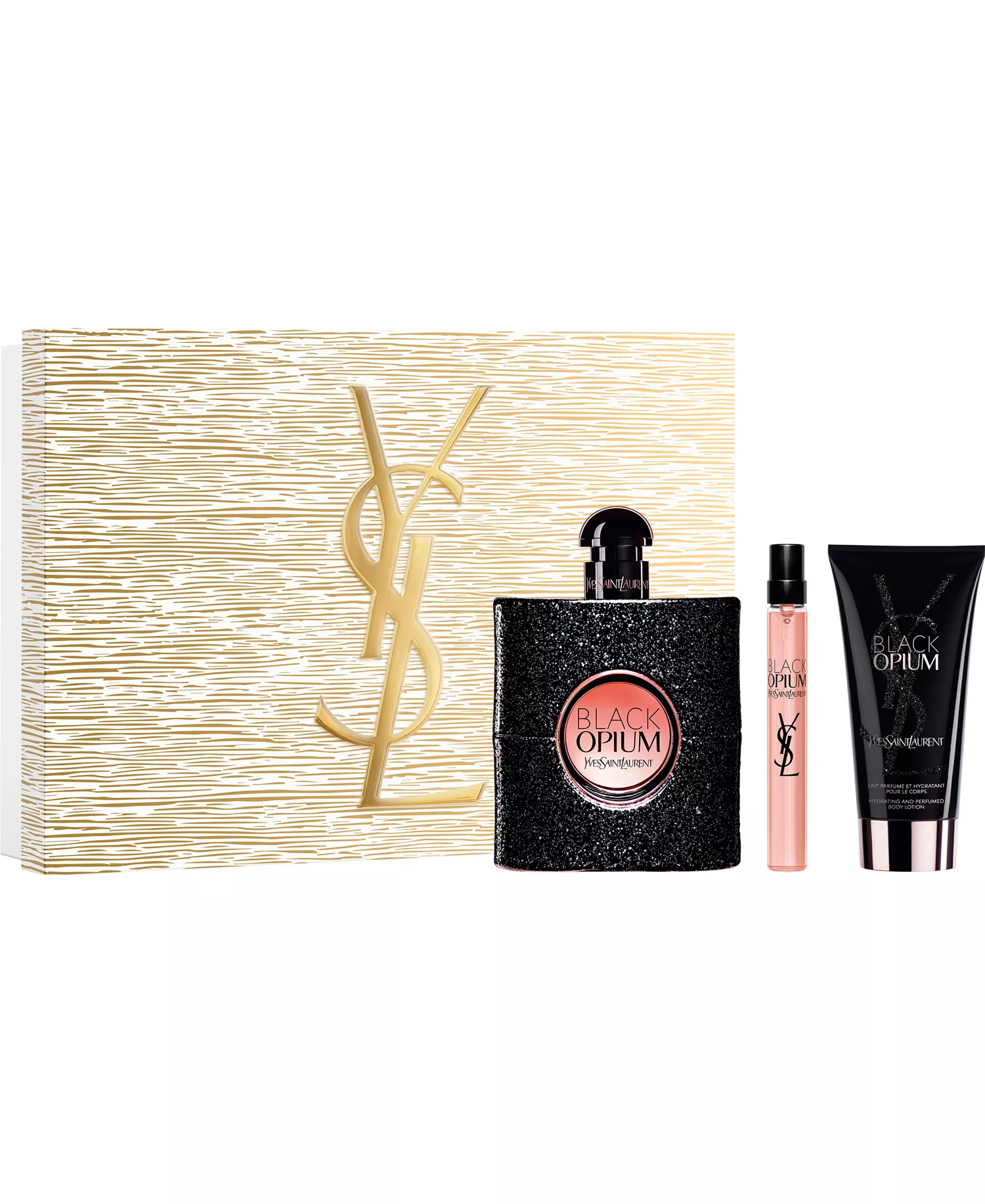Black Opium 3 pc. Eau de Parfum  Fragrance and Body Lotion Holiday Gift Set - No Color - Gift Set