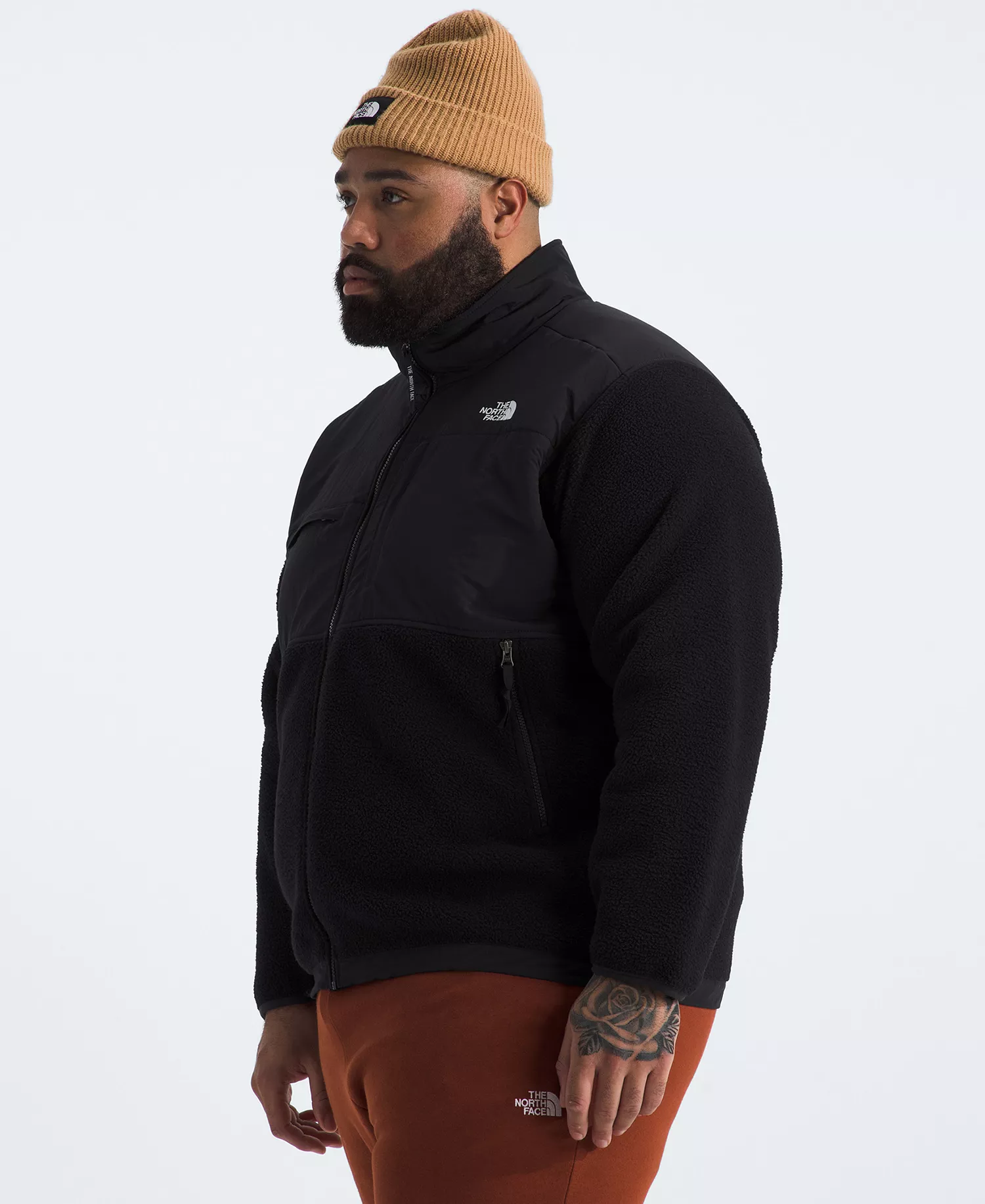 Men's Big & Tall Retro Denali Jacket - Black - 2X