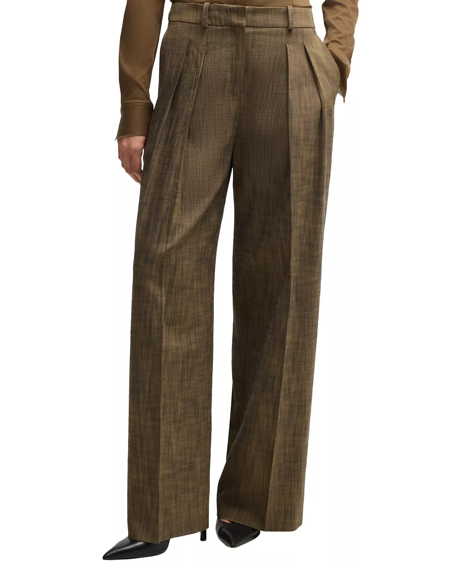 Women's Regular-Fit Trousers - Open Misc - 6