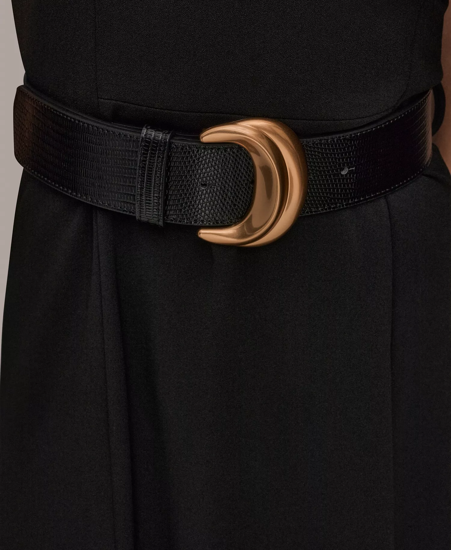 Women's A-Line Midi Dress - Black - 10