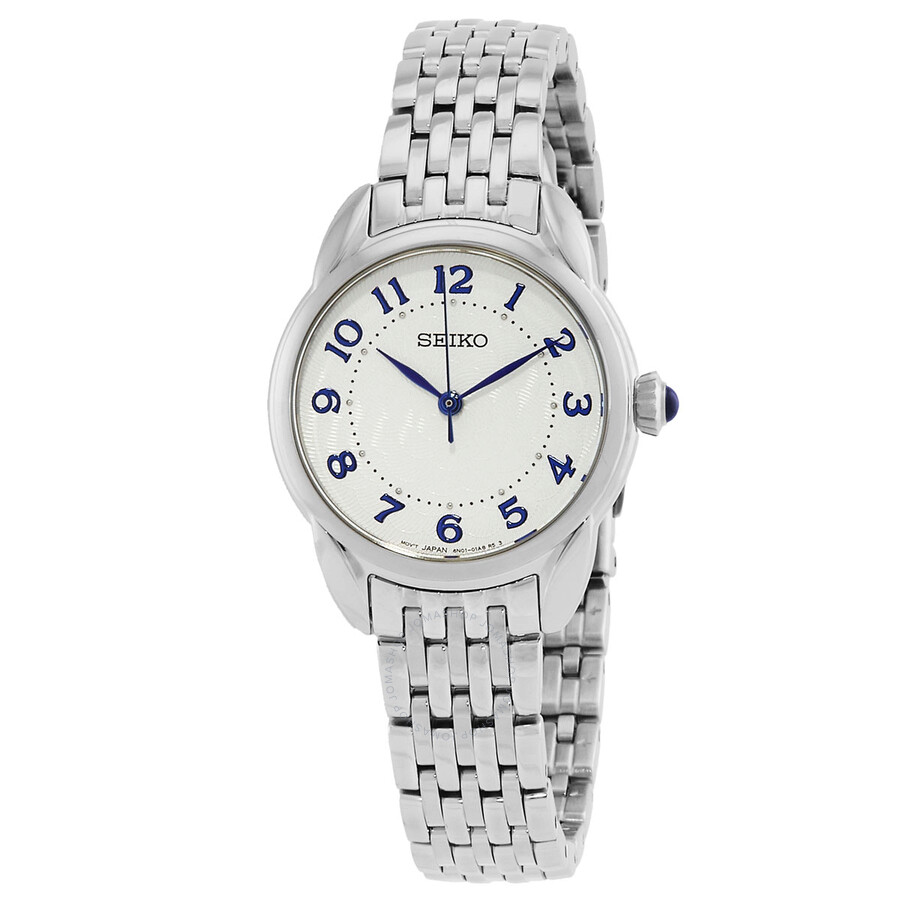 Seiko Quartz White Dial Ladies Watch