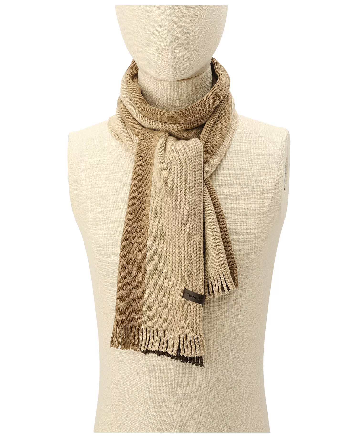 Men's Gradient Stripe Raschel Scarf - Amphora - OS