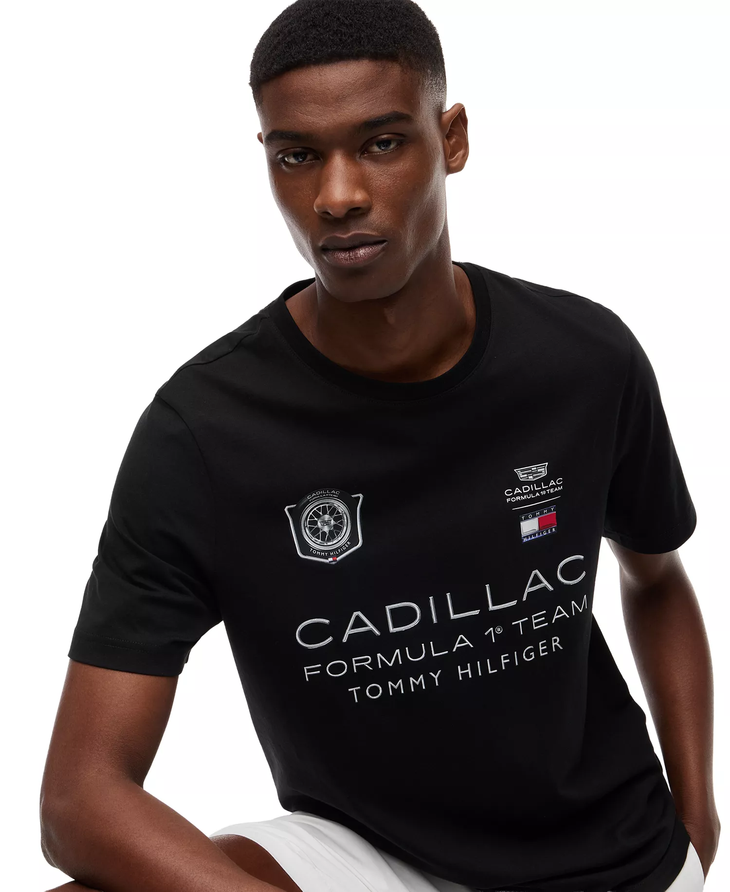 x Cadillac F1® Men's Racing Graphic T-Shirt - Black - L