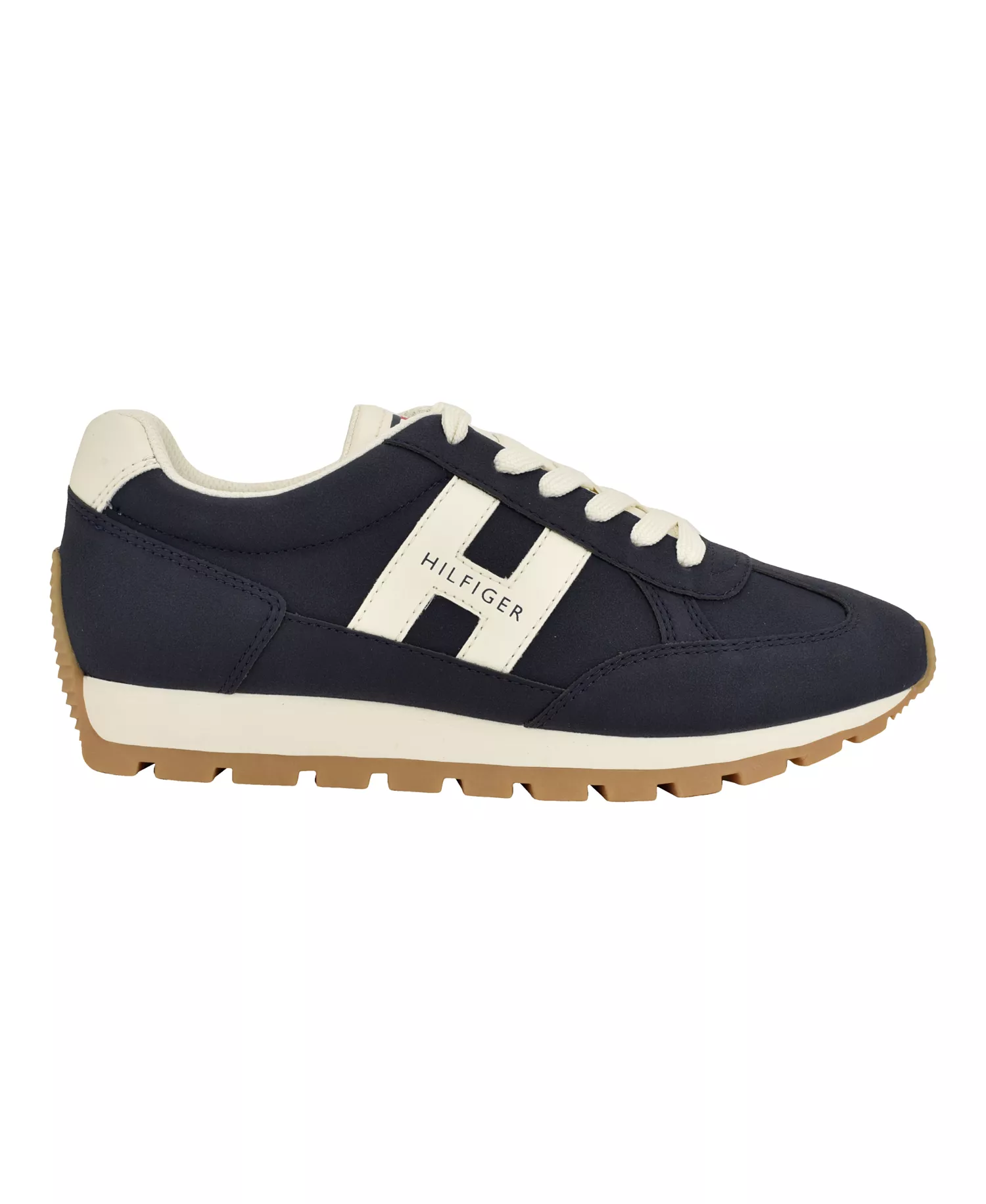 Women's Hatina Chunky Sole Lace-Up Sneakers - Dark Blue - 10M