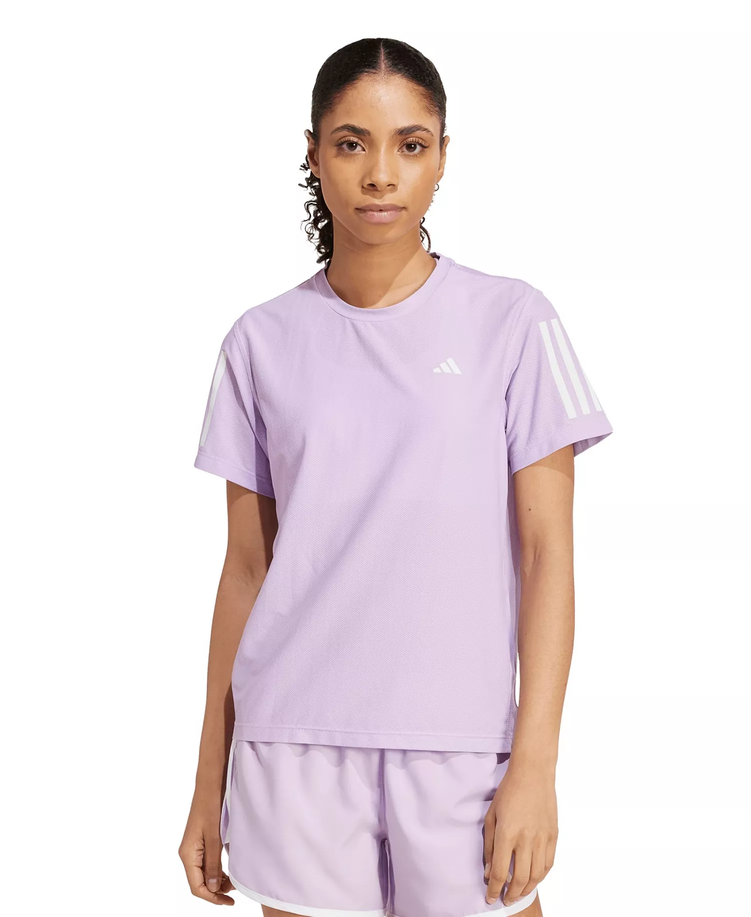 Women's Own The Running T Shirt - Powder Plum - M