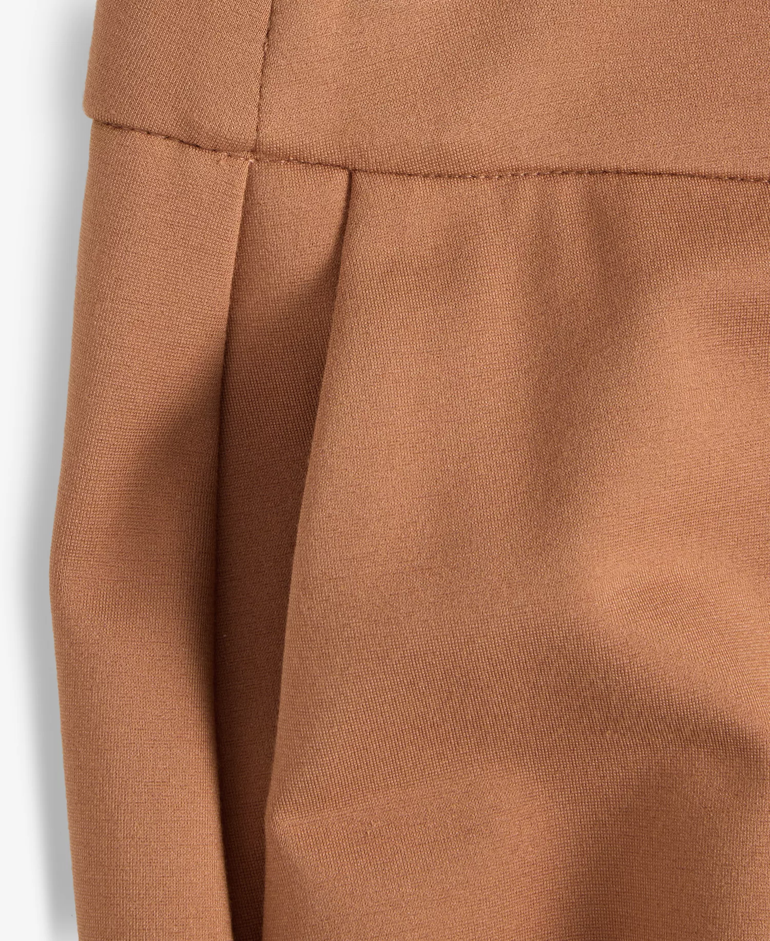 Women's Wide-Leg Ponte Pants, Macy's Exclusive  - Brown Saira - L