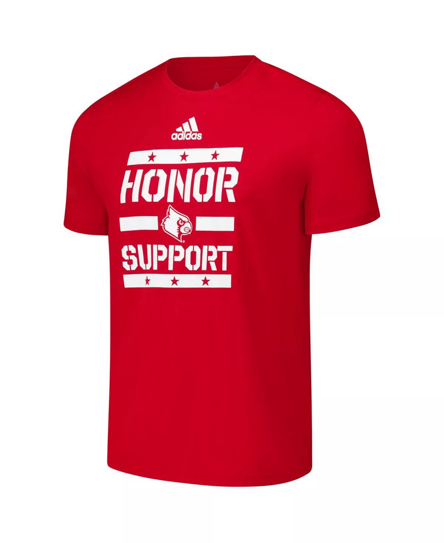 Men's Red Louisville Cardinals Honor Support Pre-Game T-Shirt - Red - 2XL