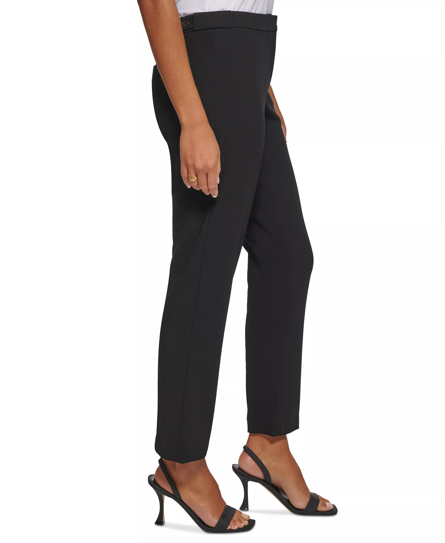 Women's Highline Ankle Length Pant, Regular & Petite - Black - 0