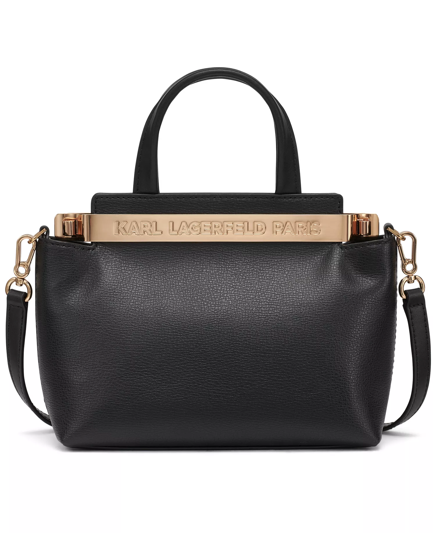 Jacqueline Crossbody Bag - Black/Gold - No Size