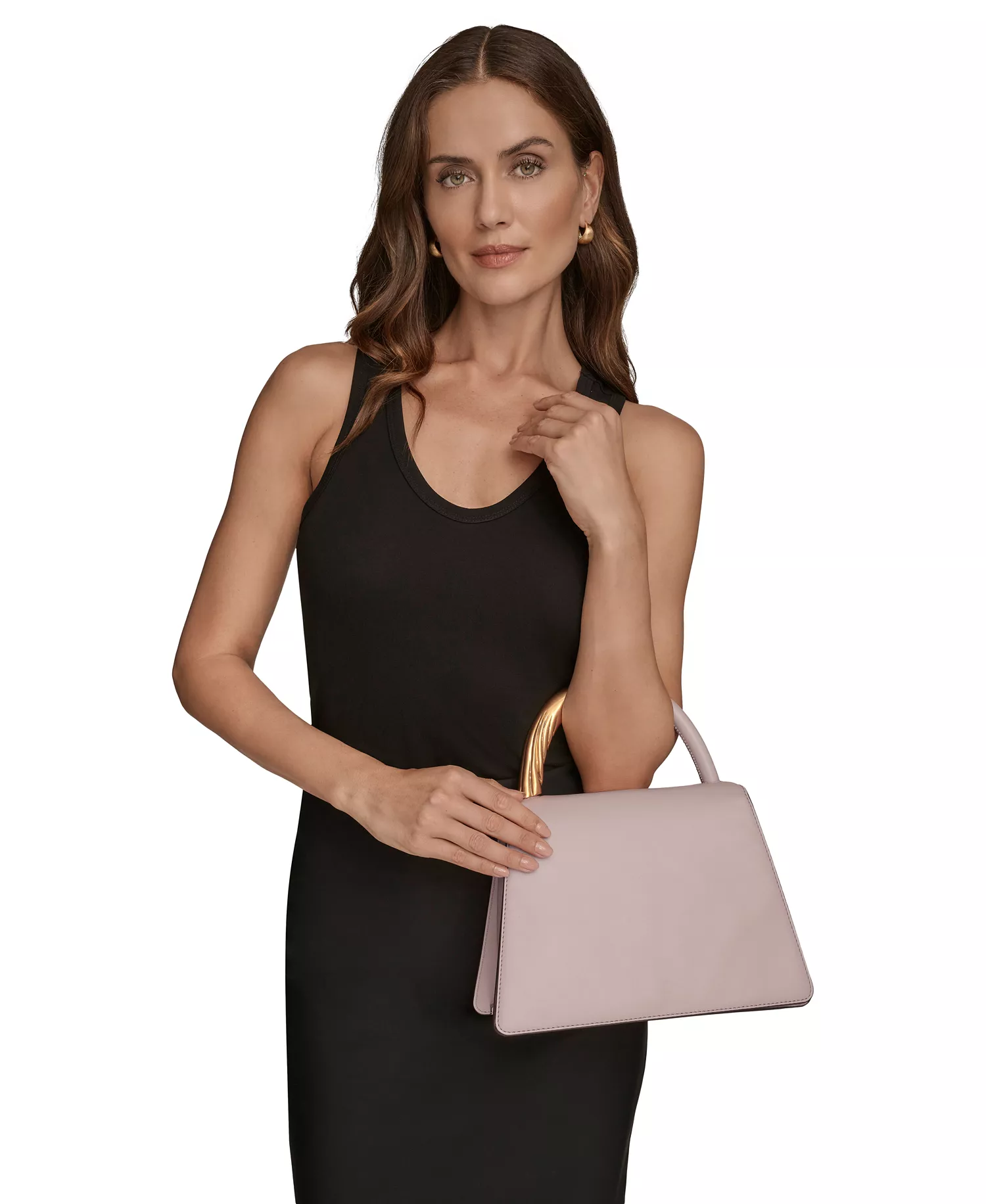 Women's Tulle Small Satchel Bag - Shadow Grey - NO SIZE