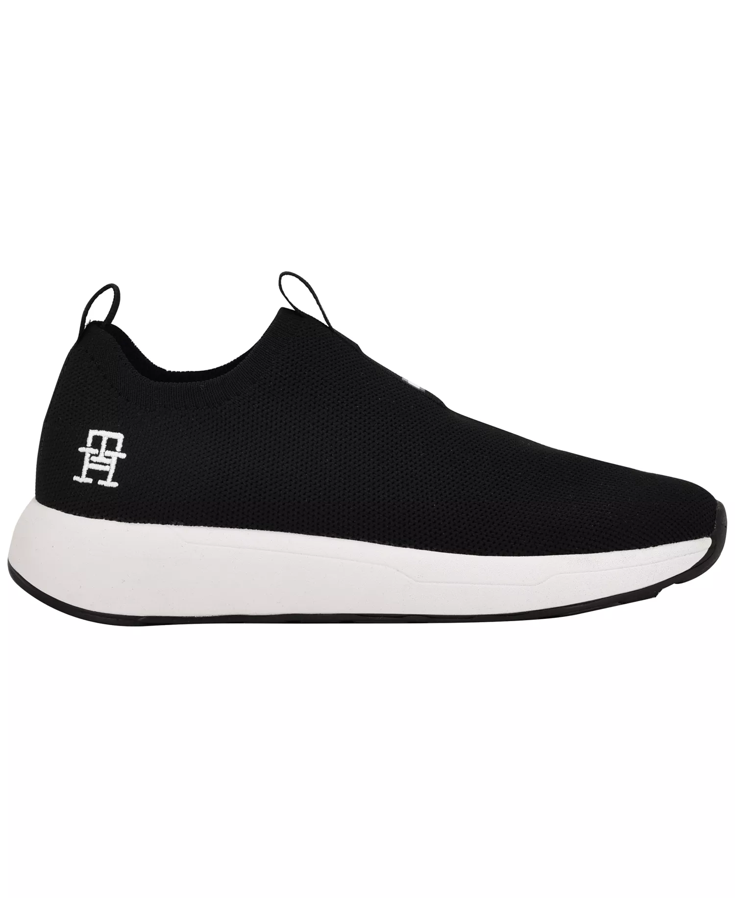 Women's Ada Lightweight Knit Slip-On Sneakers - Black/White - 10M