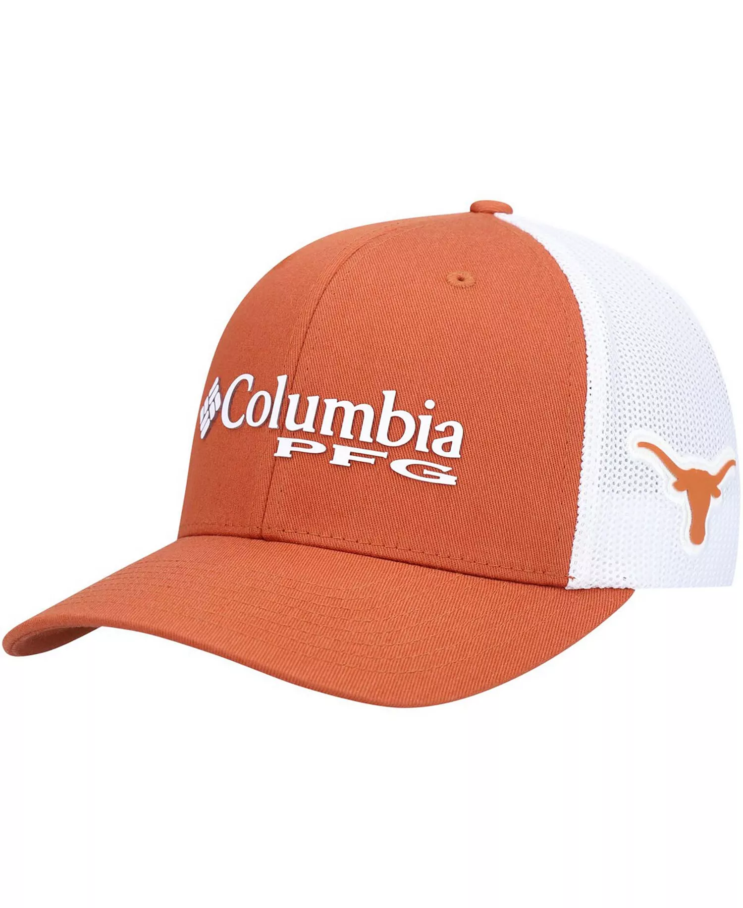 Men's Texas Longhorns PFG Flex Cap - Burnt Orange - S