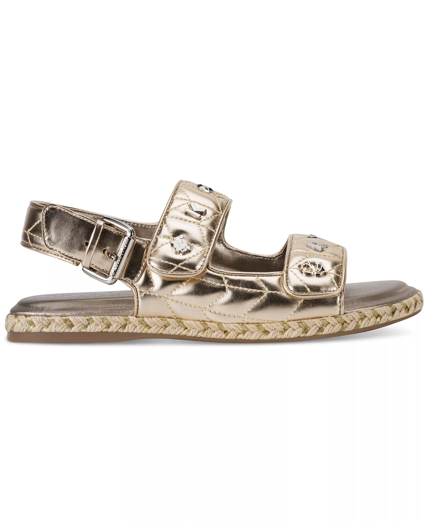Women's Charlay Almond Toe Flat Sandals - White Gold - 5.5M