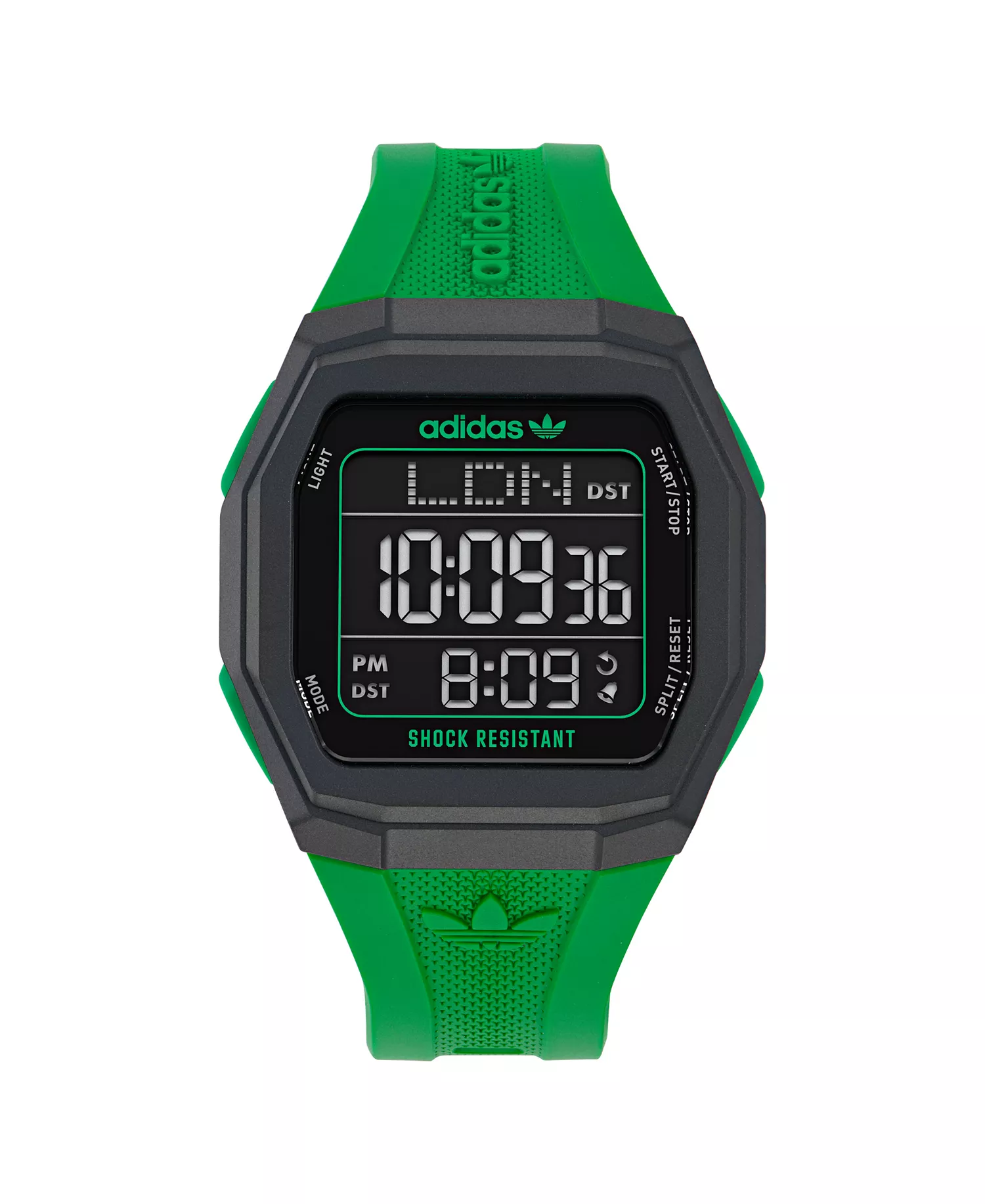 Unisex Analog Green Resin Watch, 48mm - Green - No Size