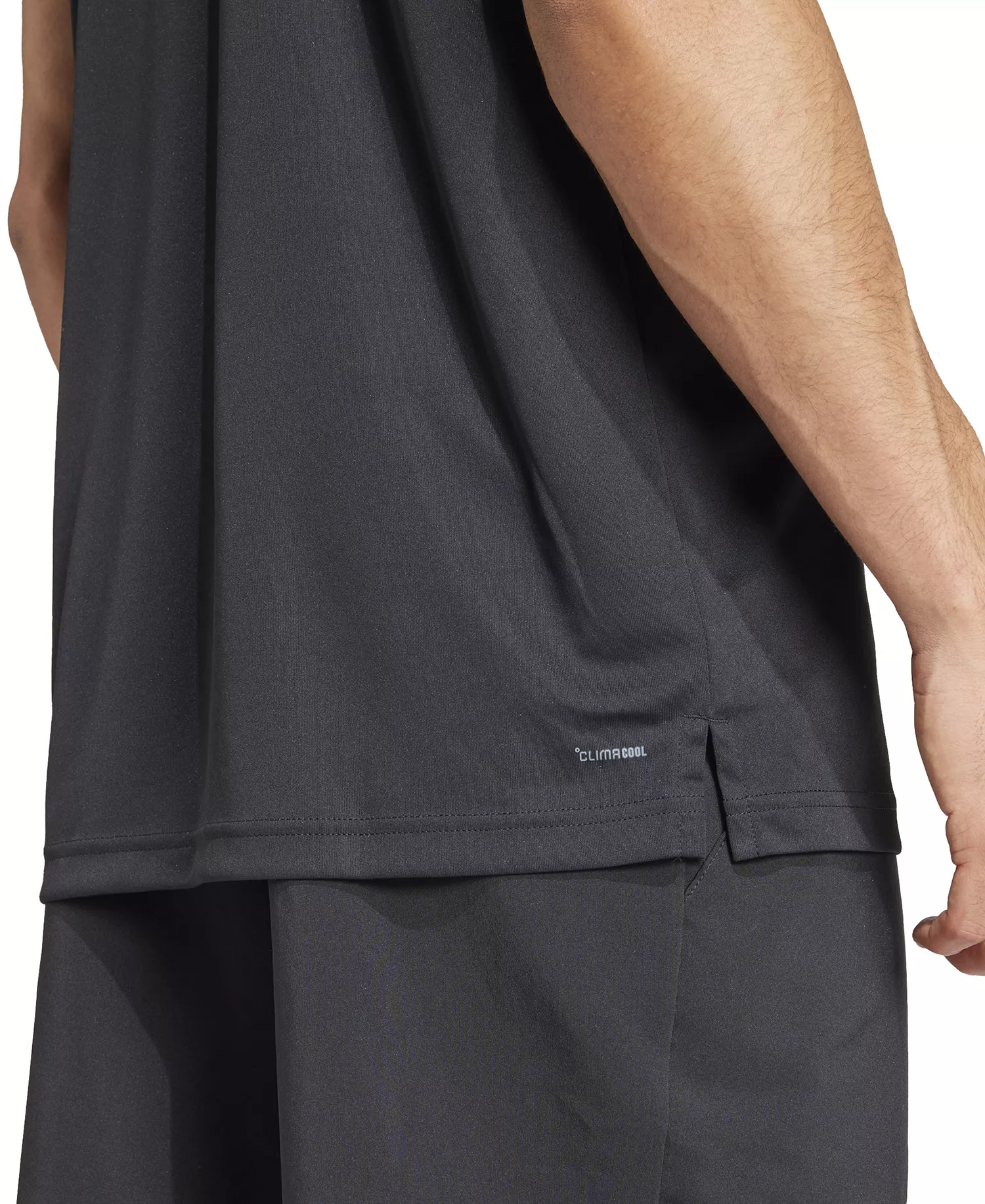 Men's Club Tennis Climacool 3-Stripes Polo Shirt - Black - 2XL