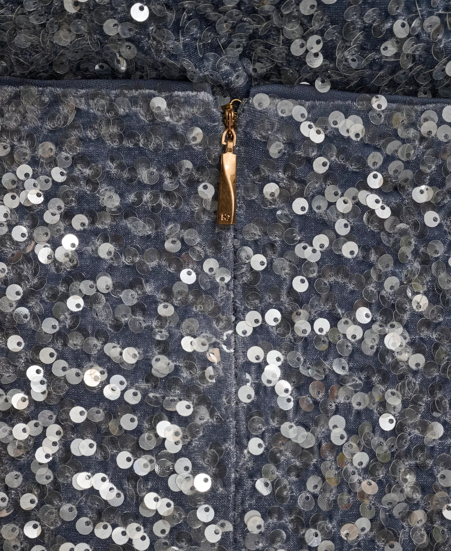 Women's Sequin Pencil Midi Skirt - Tempest - L