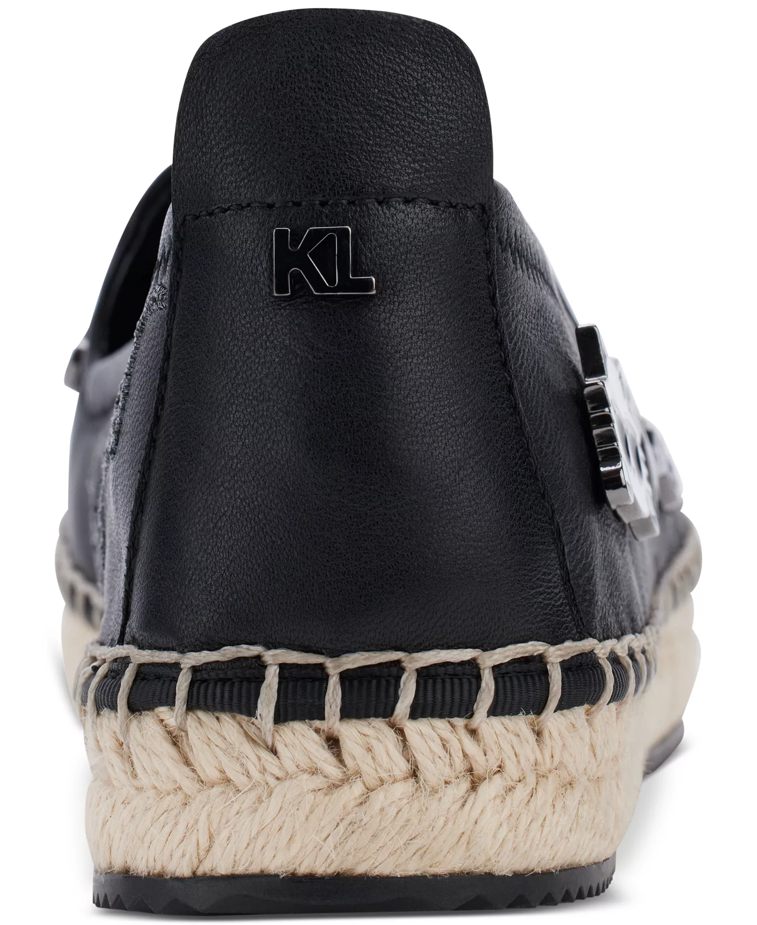 Women's Michaela Embellished Slip-On Espadrille Flats - Black - 10M