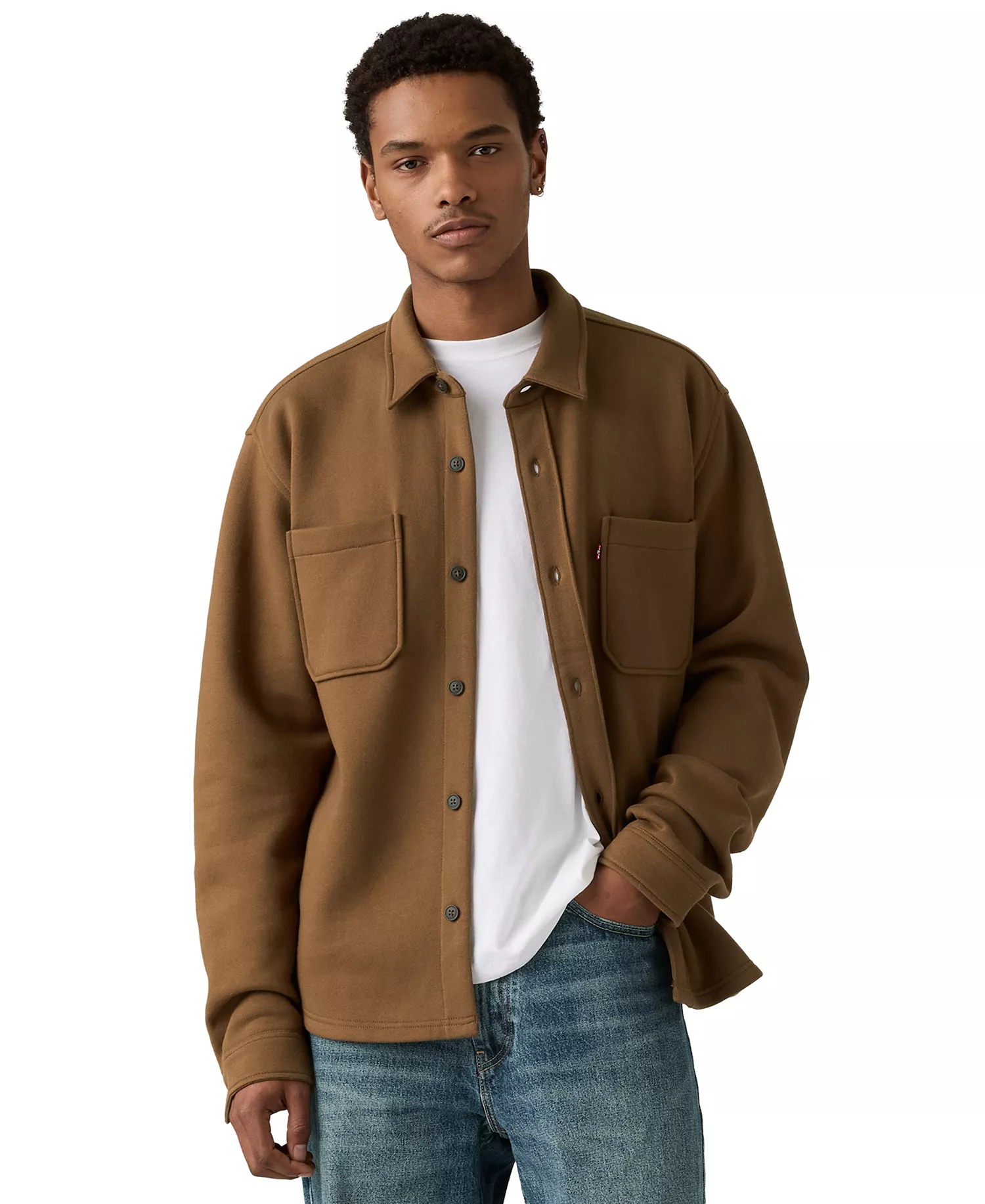 Men's Norwood Long-Sleeve Worker Shirt - Bison - 2XL