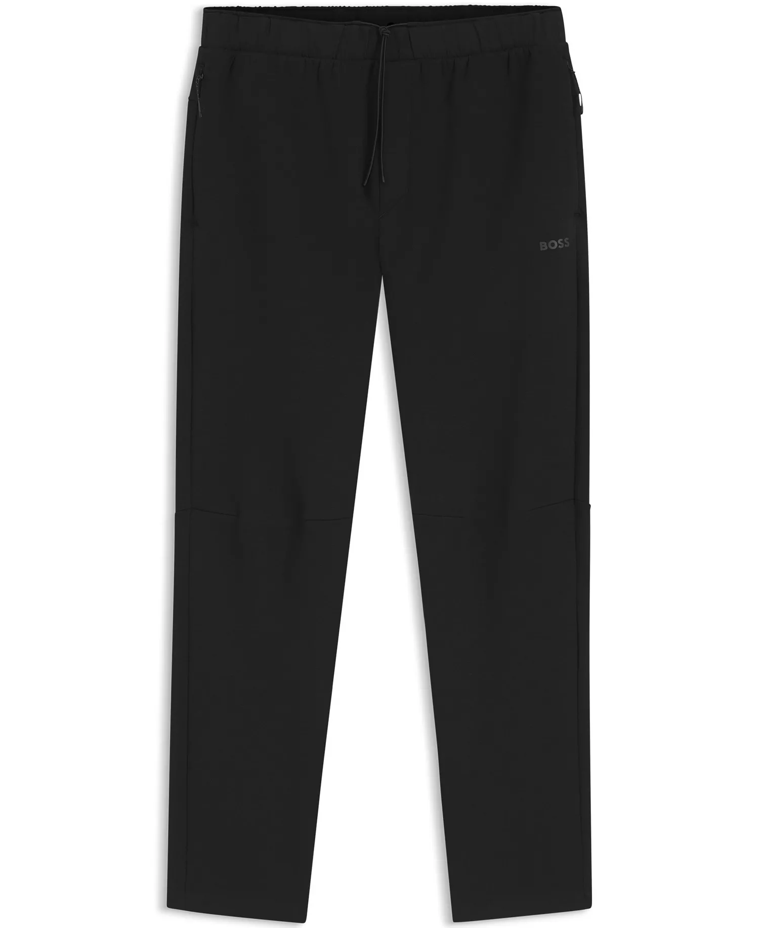 Men's Reflective Details Regular-Fit Tracksuit Pants - Black - L
