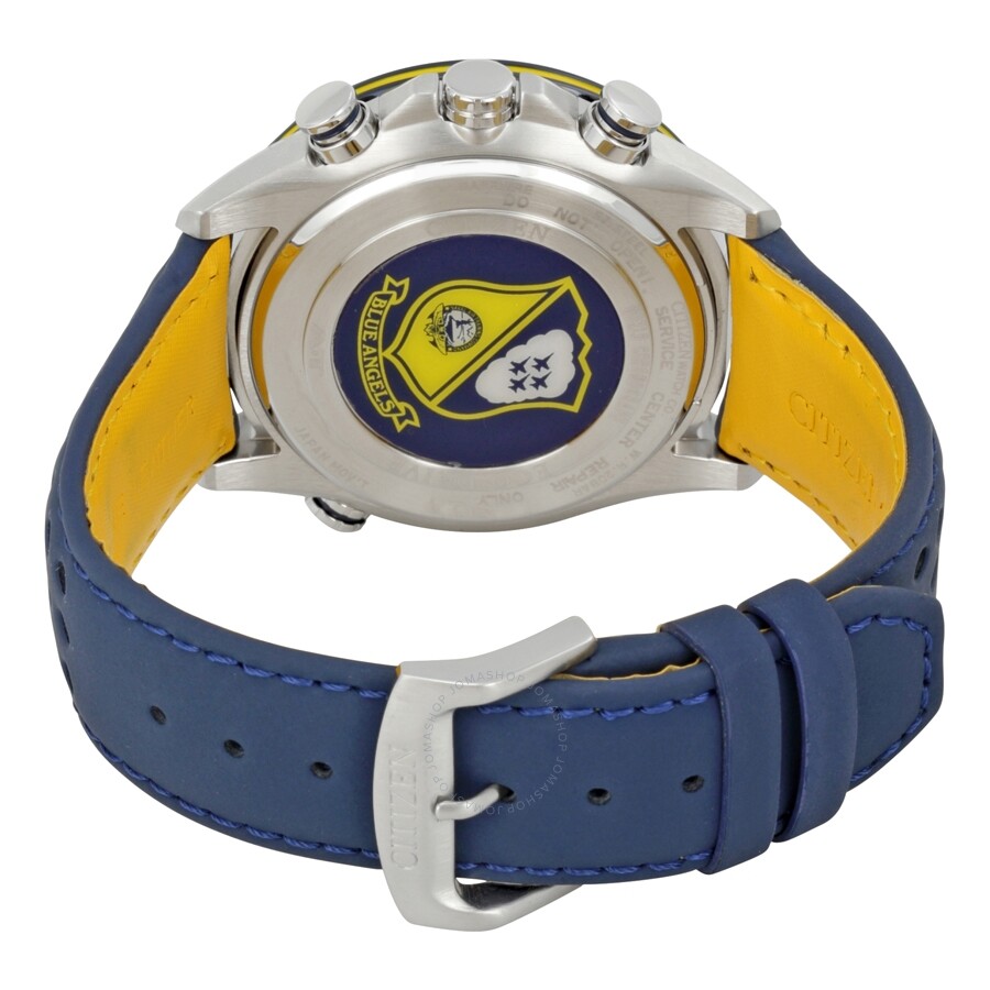 Citizen Eco Drive Blue Angels World Chronograph Men's Watch