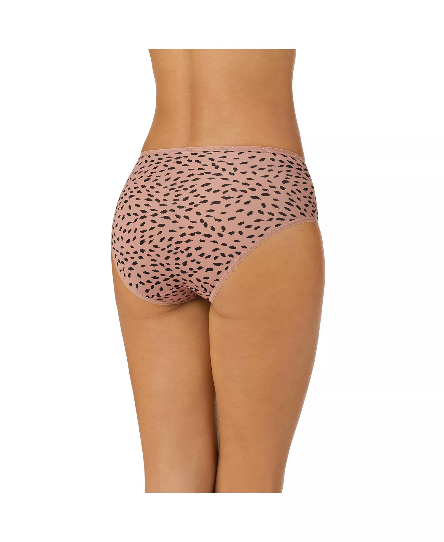 Women's Micro Brief Underwear DK8305 - Animal Stroke Print - L