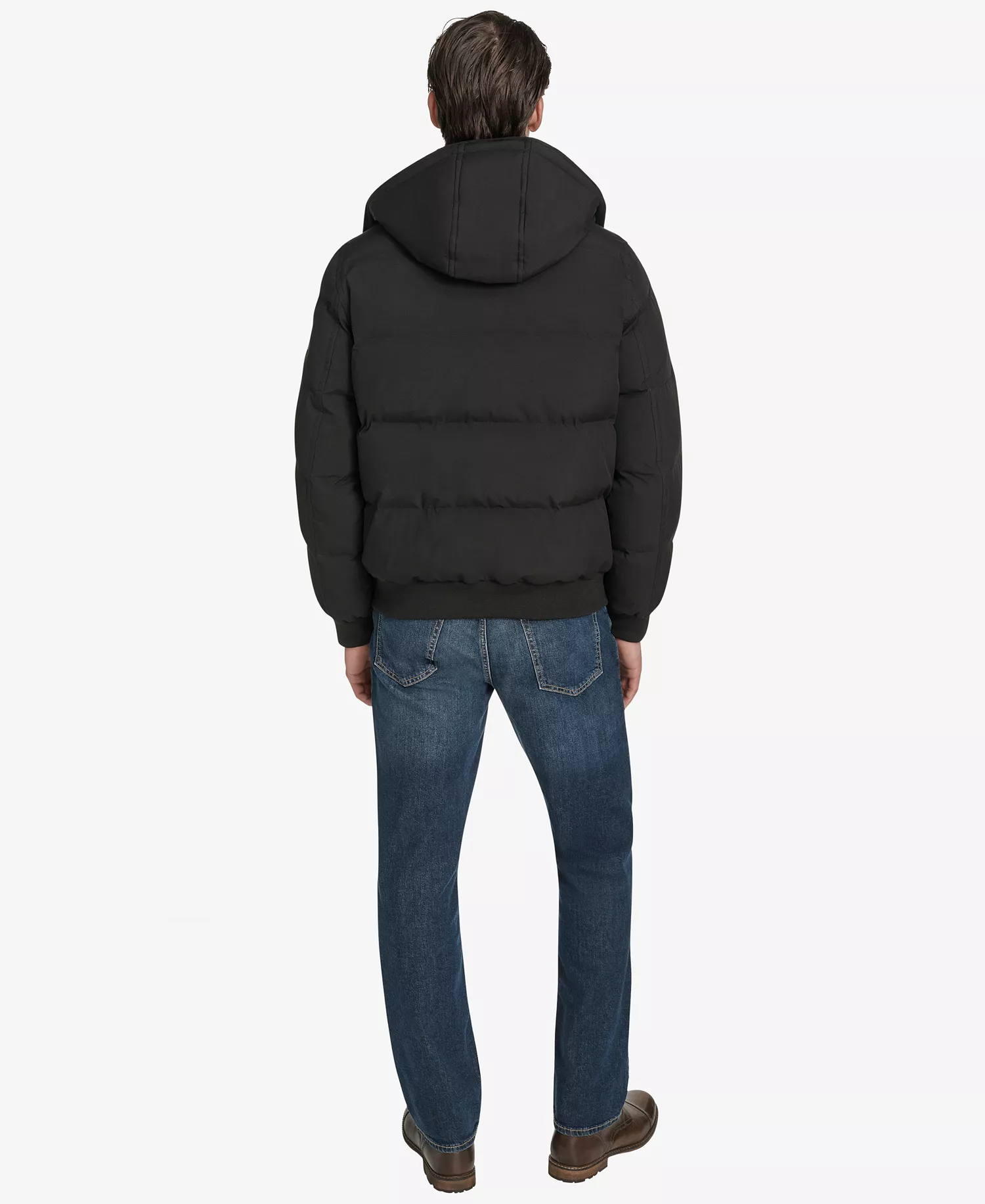 Men's Langham Bomber Jacket - Black - 2XL