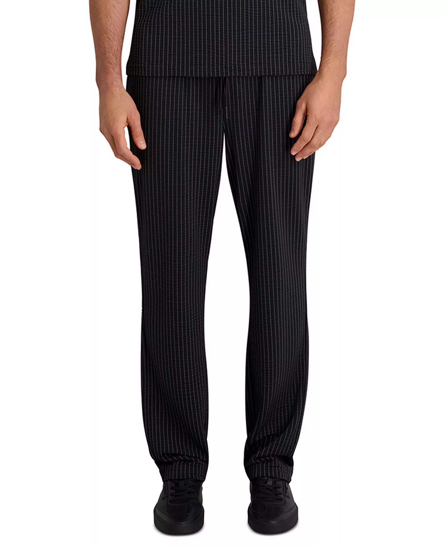 Men's Performance Striped Pants - Black - 2XL