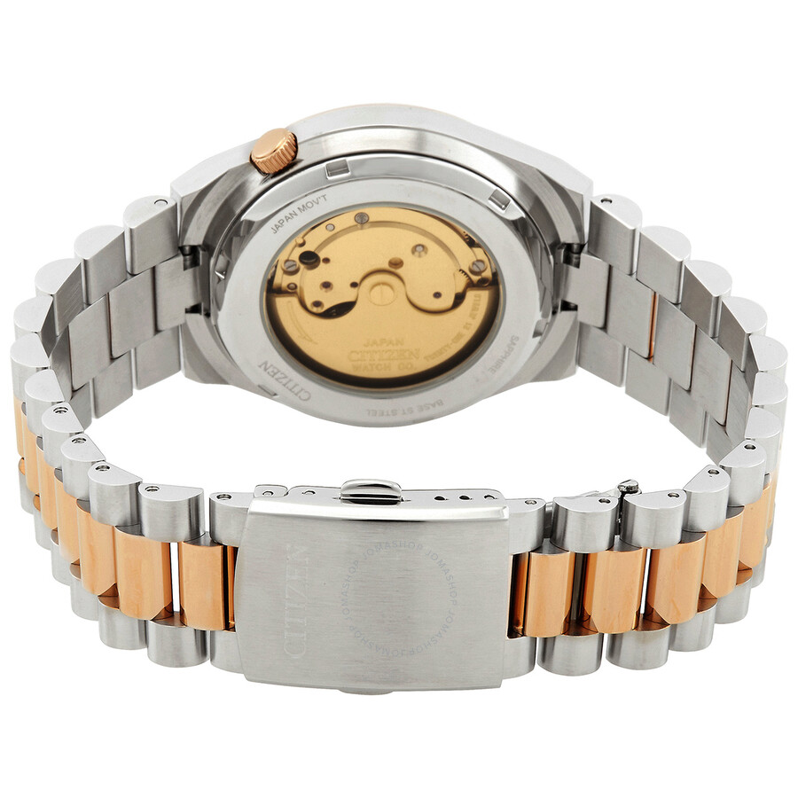 Citizen Tsuyosa Automatic Black Dial Two-Tone Men's Watch