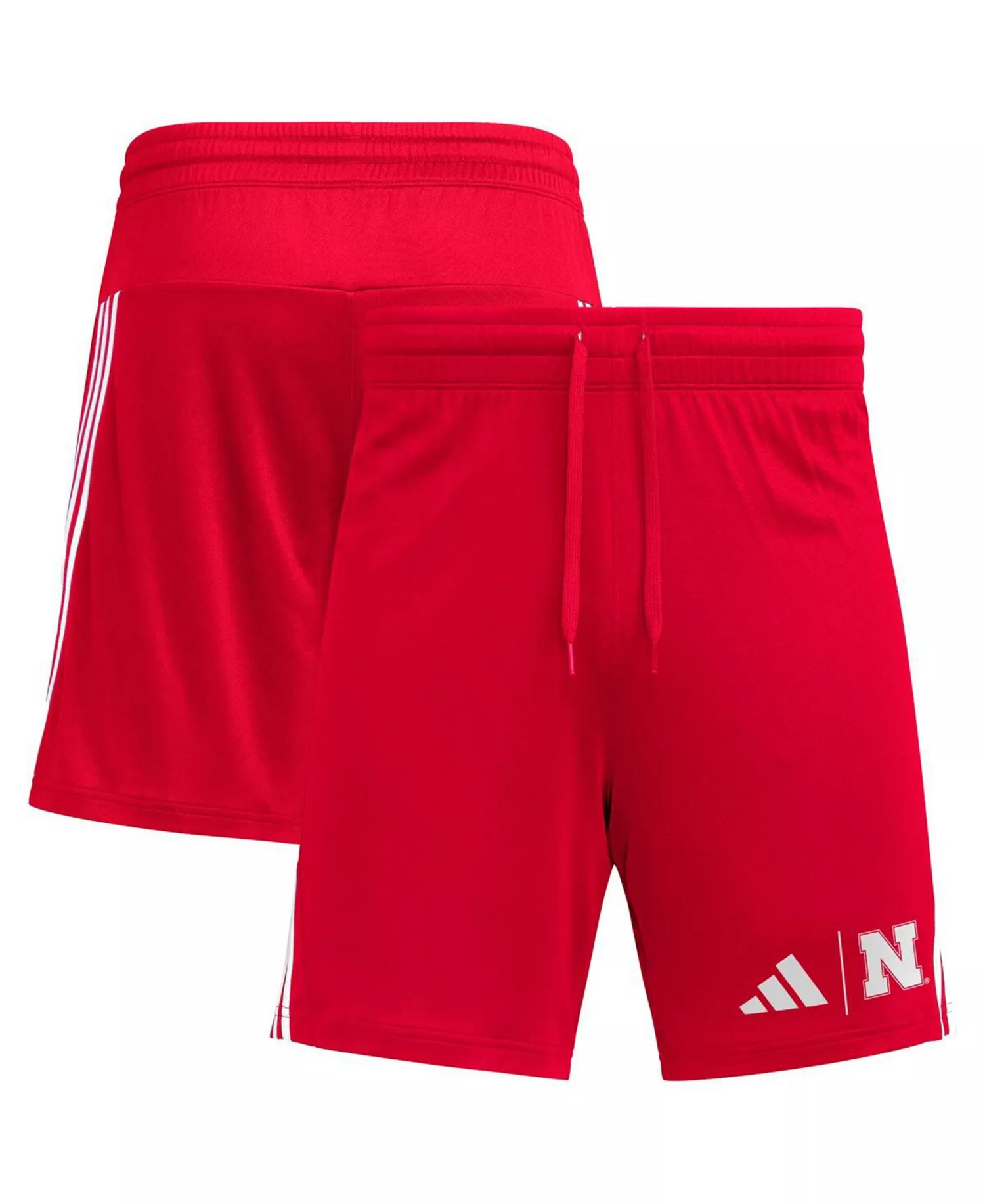 Men's Scarlet Nebraska Huskers AEROREADY 7" Shorts - Scarlet - 2XL