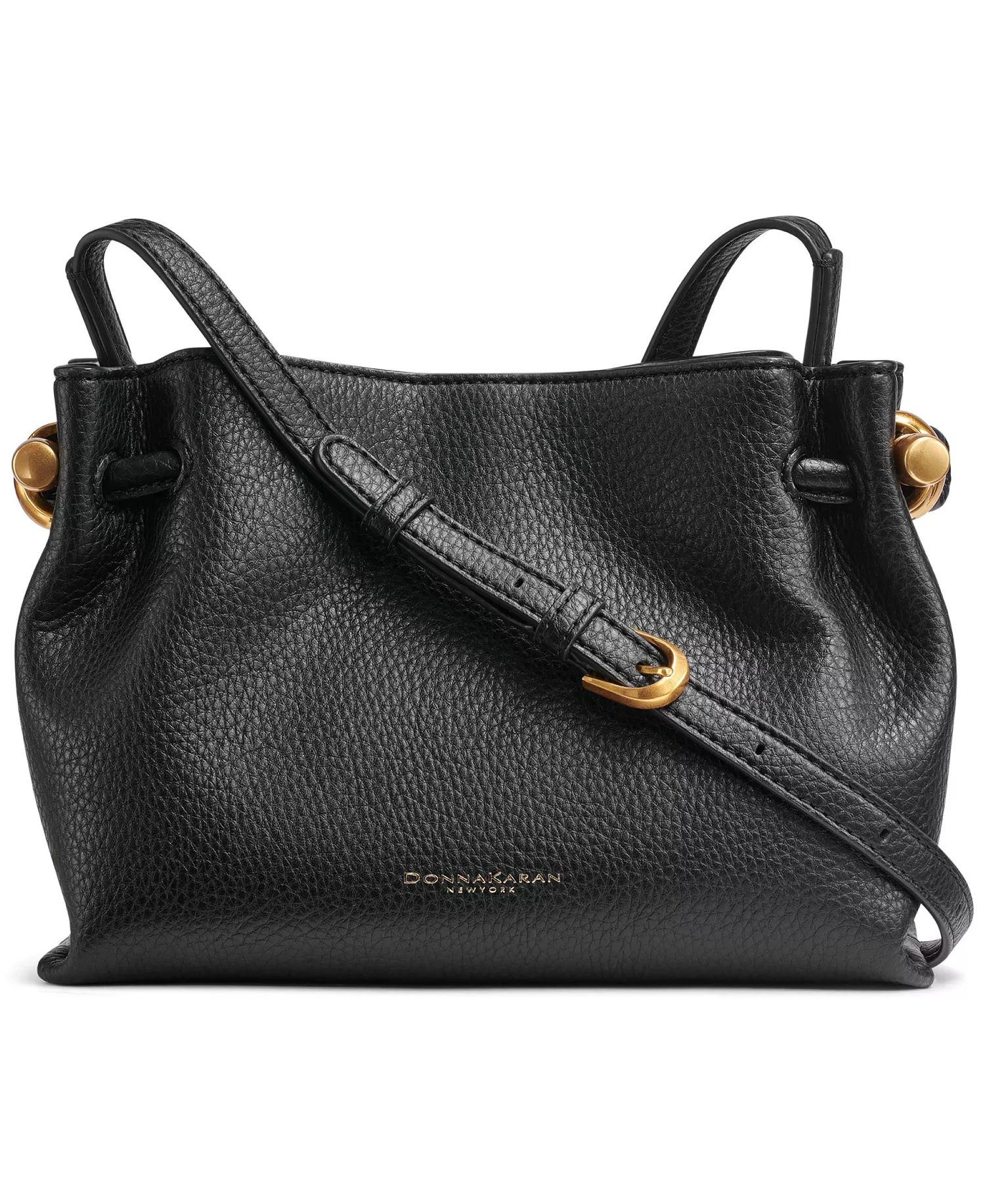 Cashmere Crossbody Bag - Black, Gold - NO SIZE