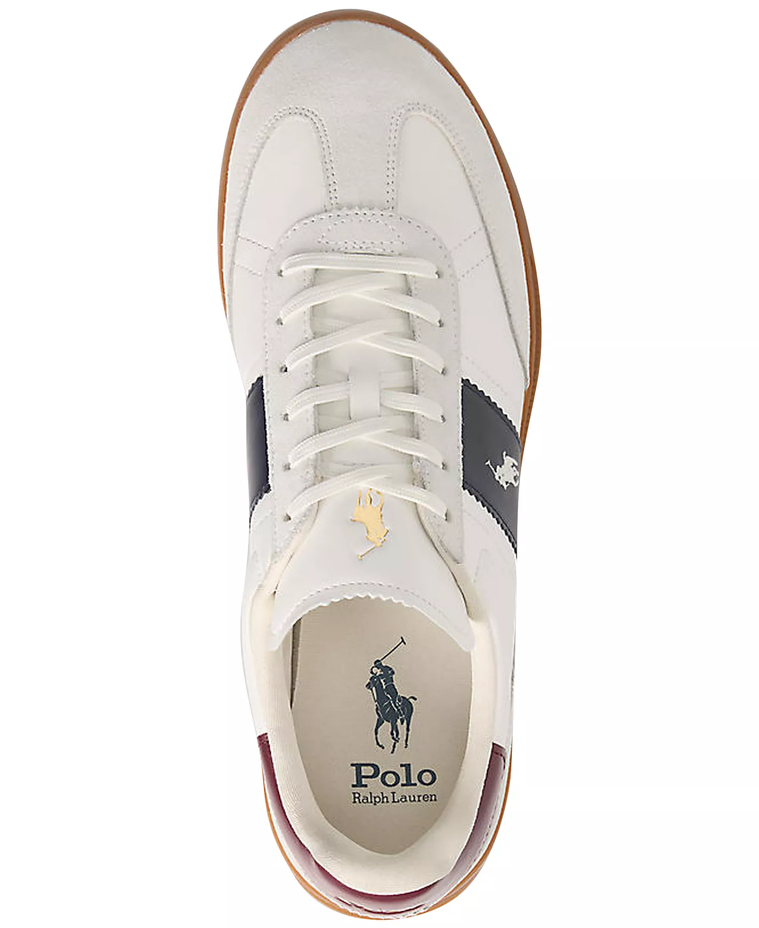 Men's Heritage Aera Low Top Lace-Up Sneakers - White - 10.5D