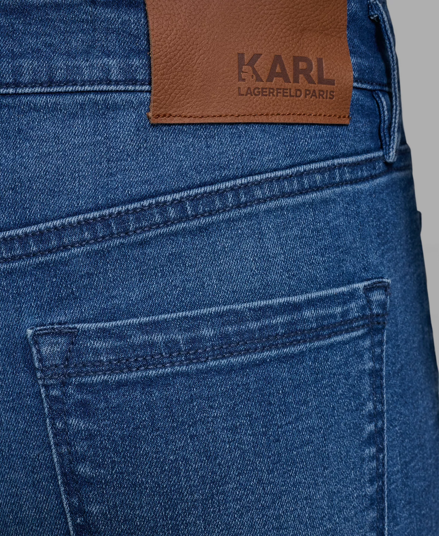 Women's Straight Fit Mid-Rise Ankle Length Jeans - Steel Blue - 0