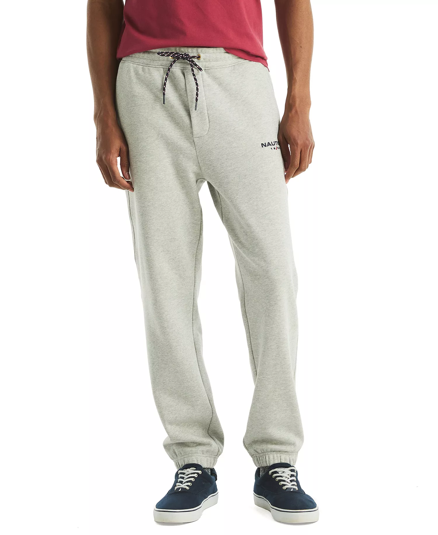 Men's Brushed Classic Fit Jogger Pants - Gray Heather - 2XL