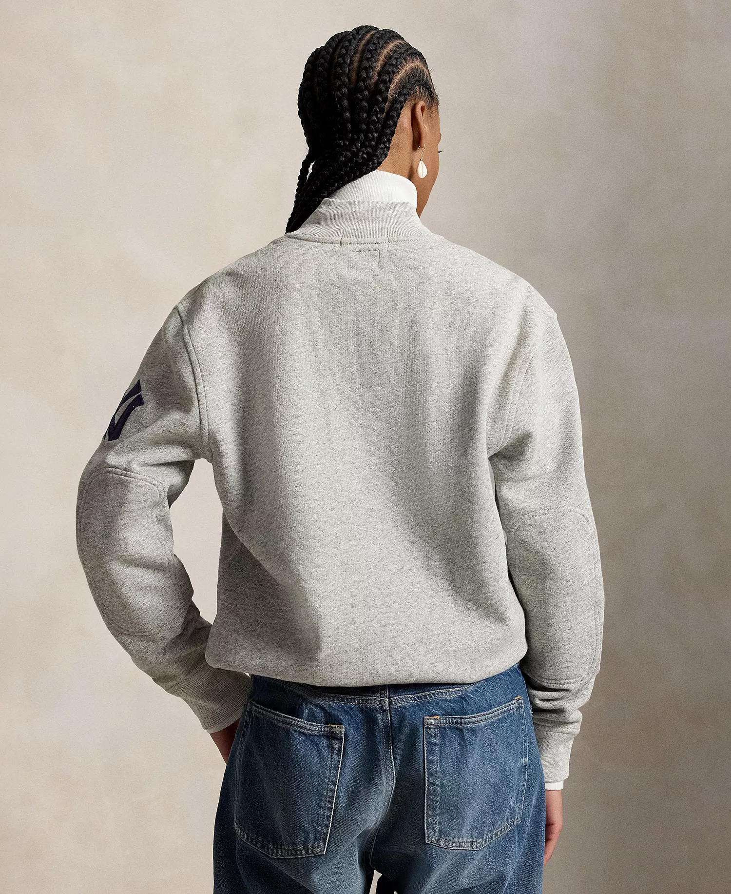 Men's and Women's Long-Sleeve Sweatshirt - Loft Heather - 2XL