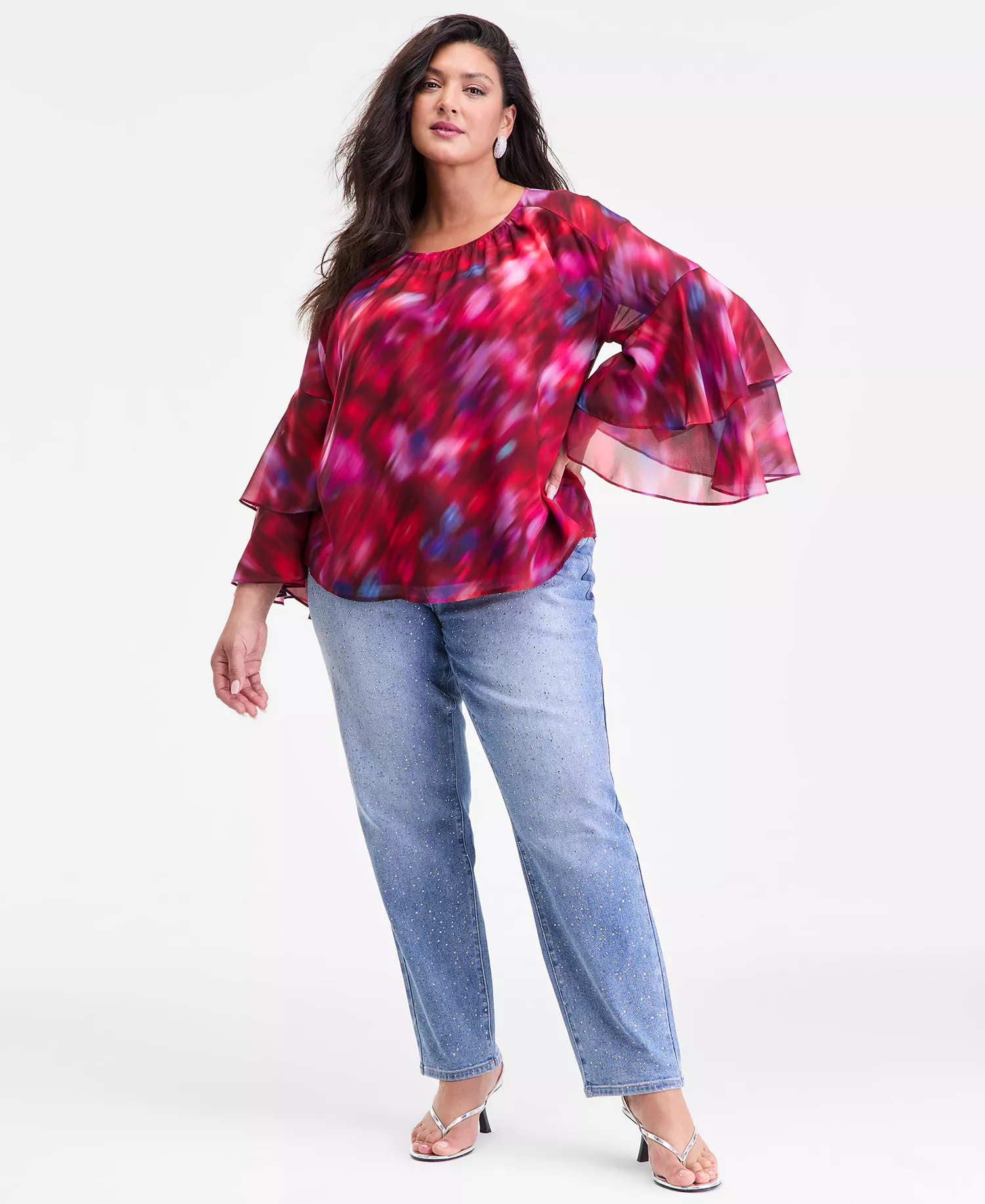 EMBELLISHED STRAIGHT - Medium Embellished - 14W