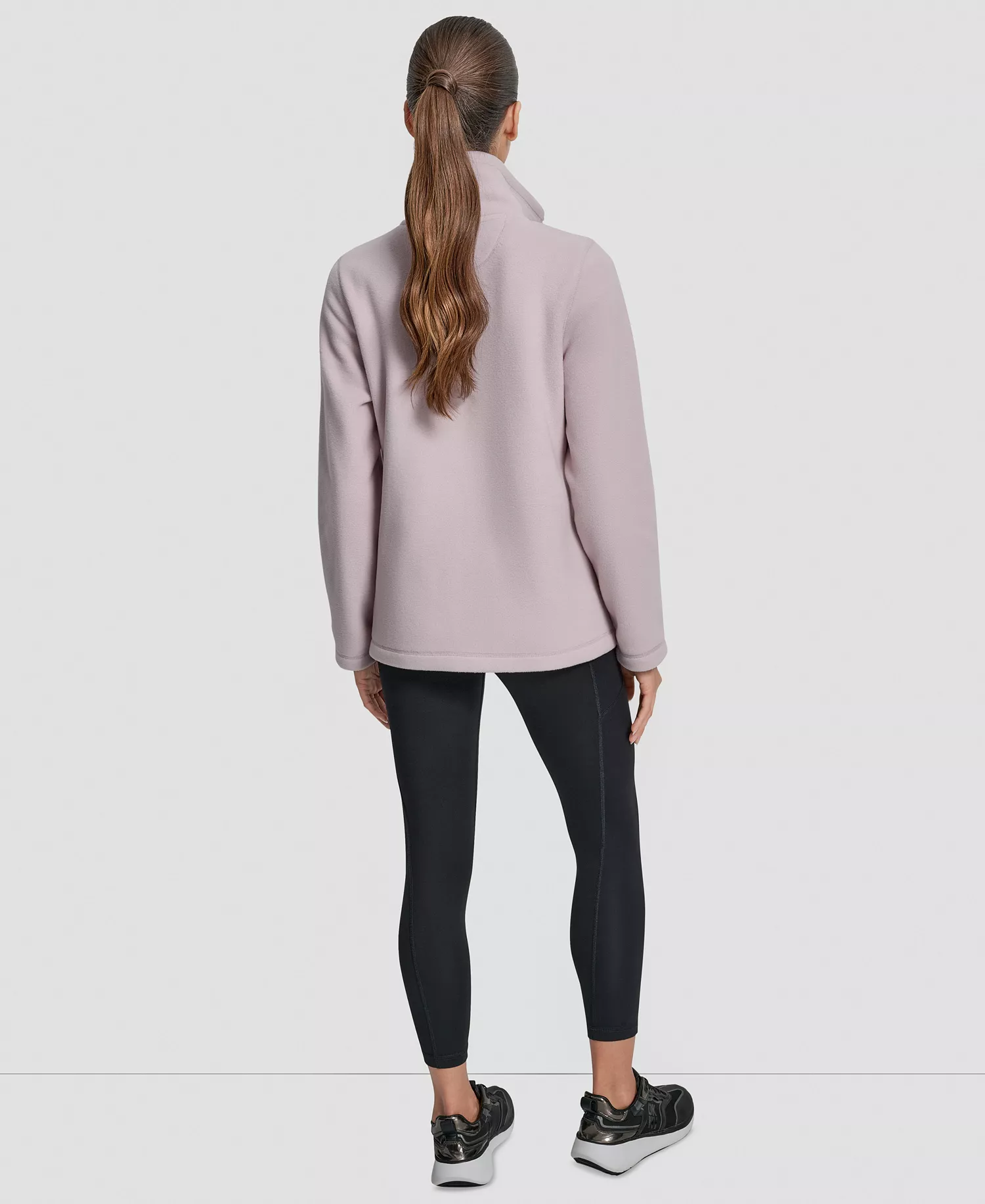 Women's Full-Zip Varsity Logo Top - Allure - L