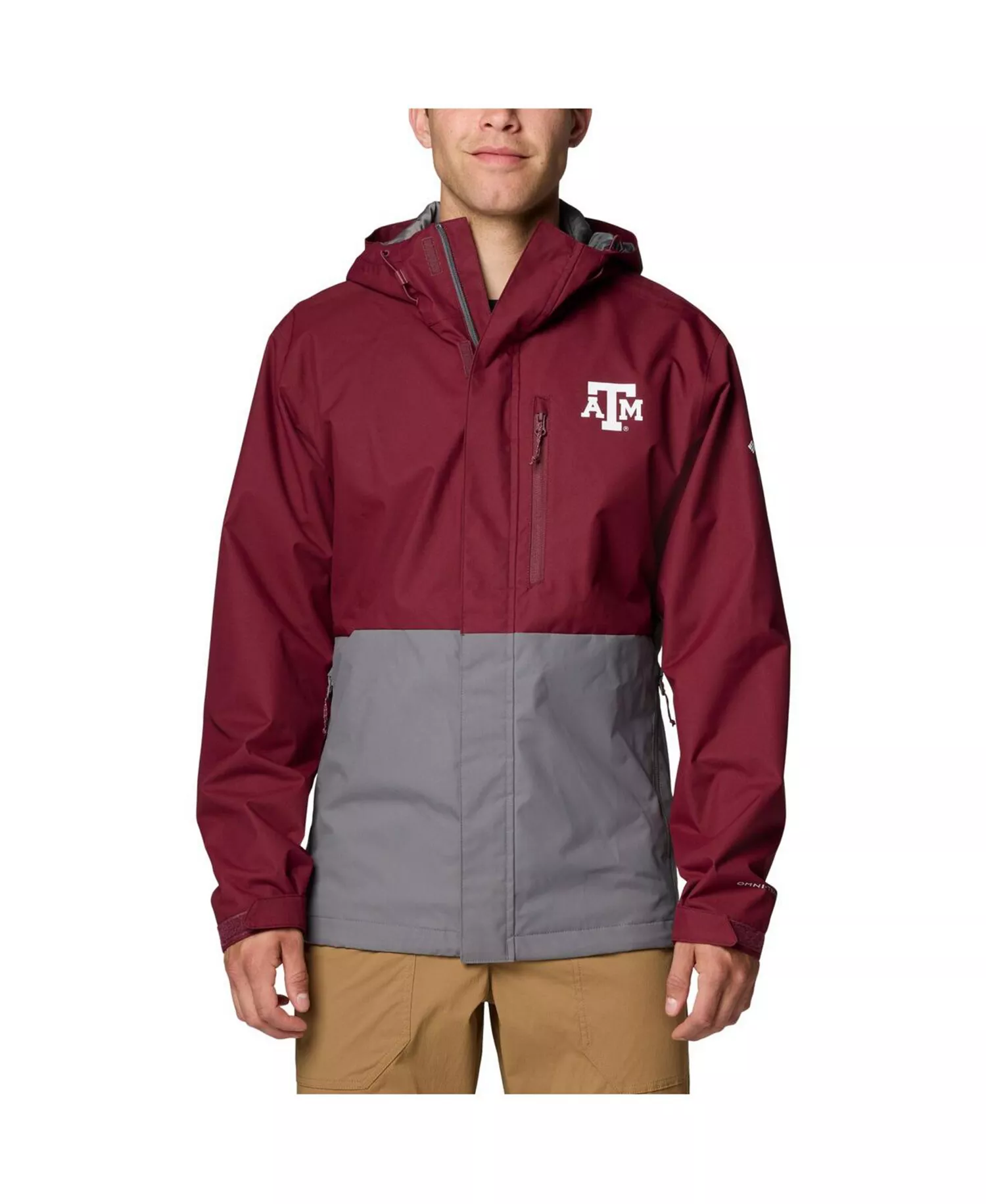 Men's Maroon Texas A&M Aggies Field Bound Omni-Tech Full-Zip Jacket - Maroon - L