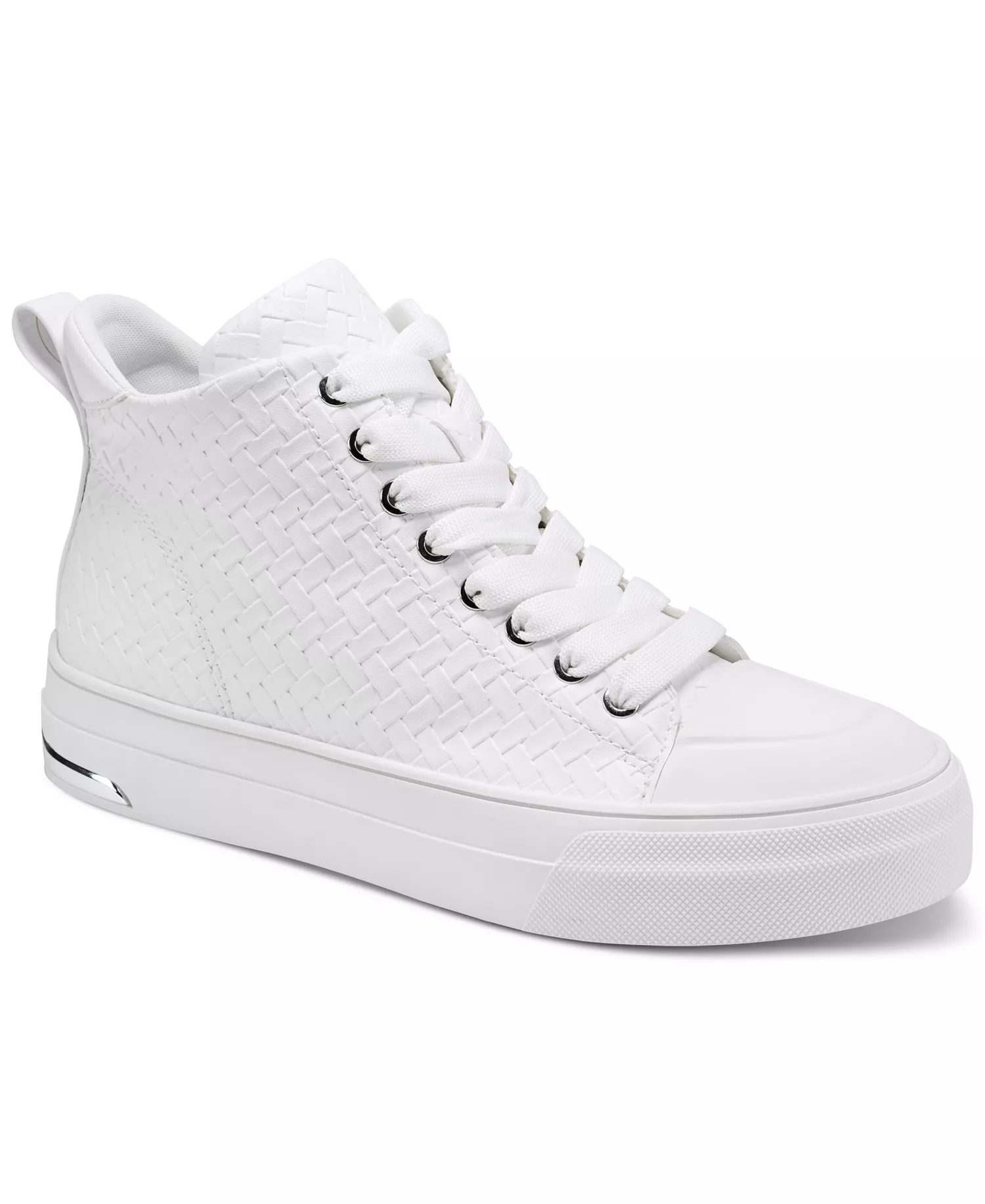 Women's Yaser Lace-Up Sneakers - White - 10M