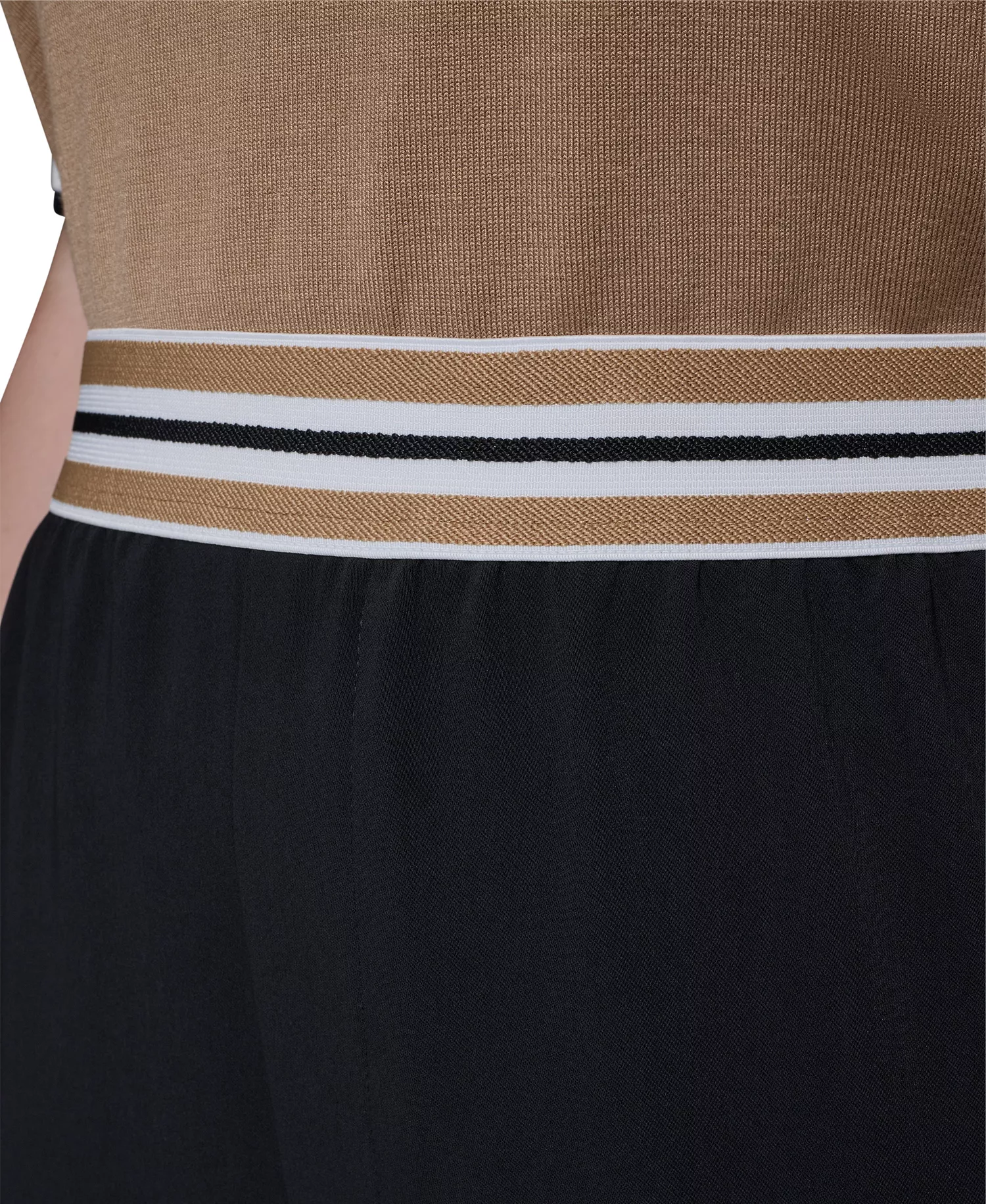 Women's Plus Size Wide Leg Pants - Black - 0X