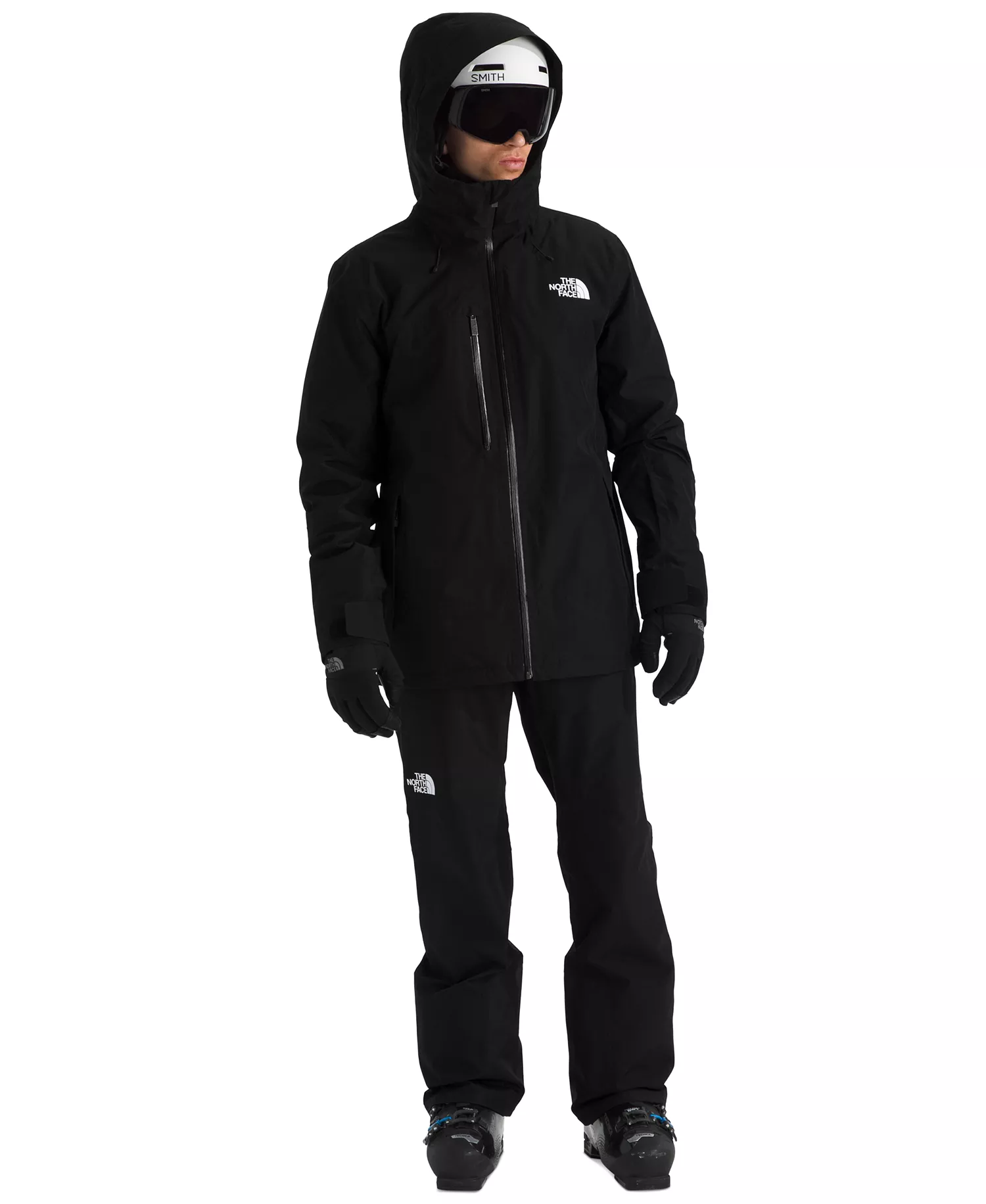 Men's Chakal Front-Zip Hooded Jacket - Black - L