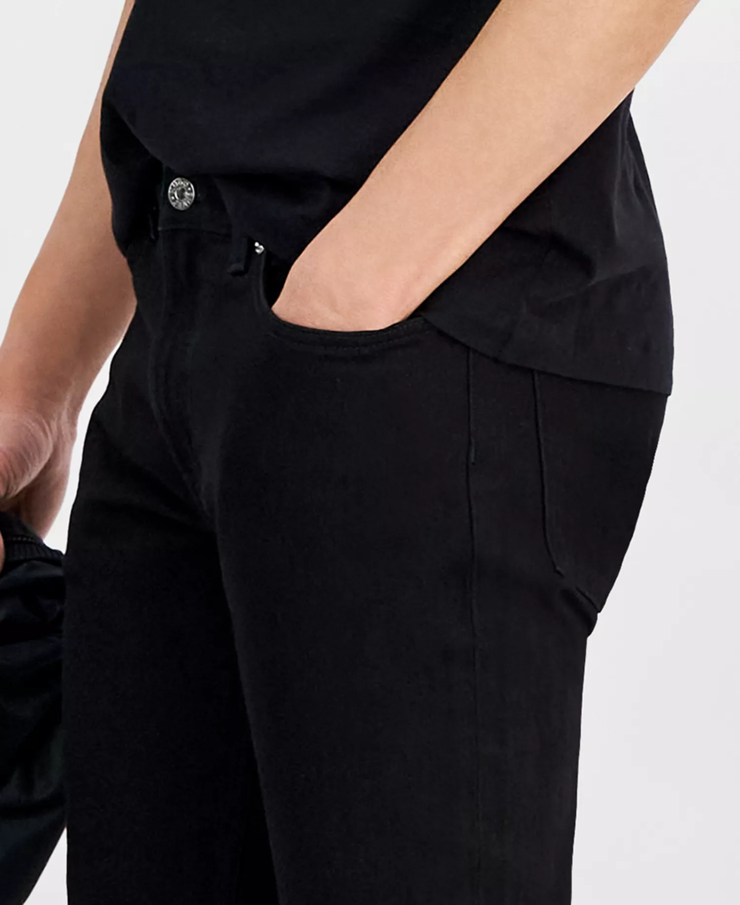 Men's Slim-Fit Jeans  - Black - 30x32