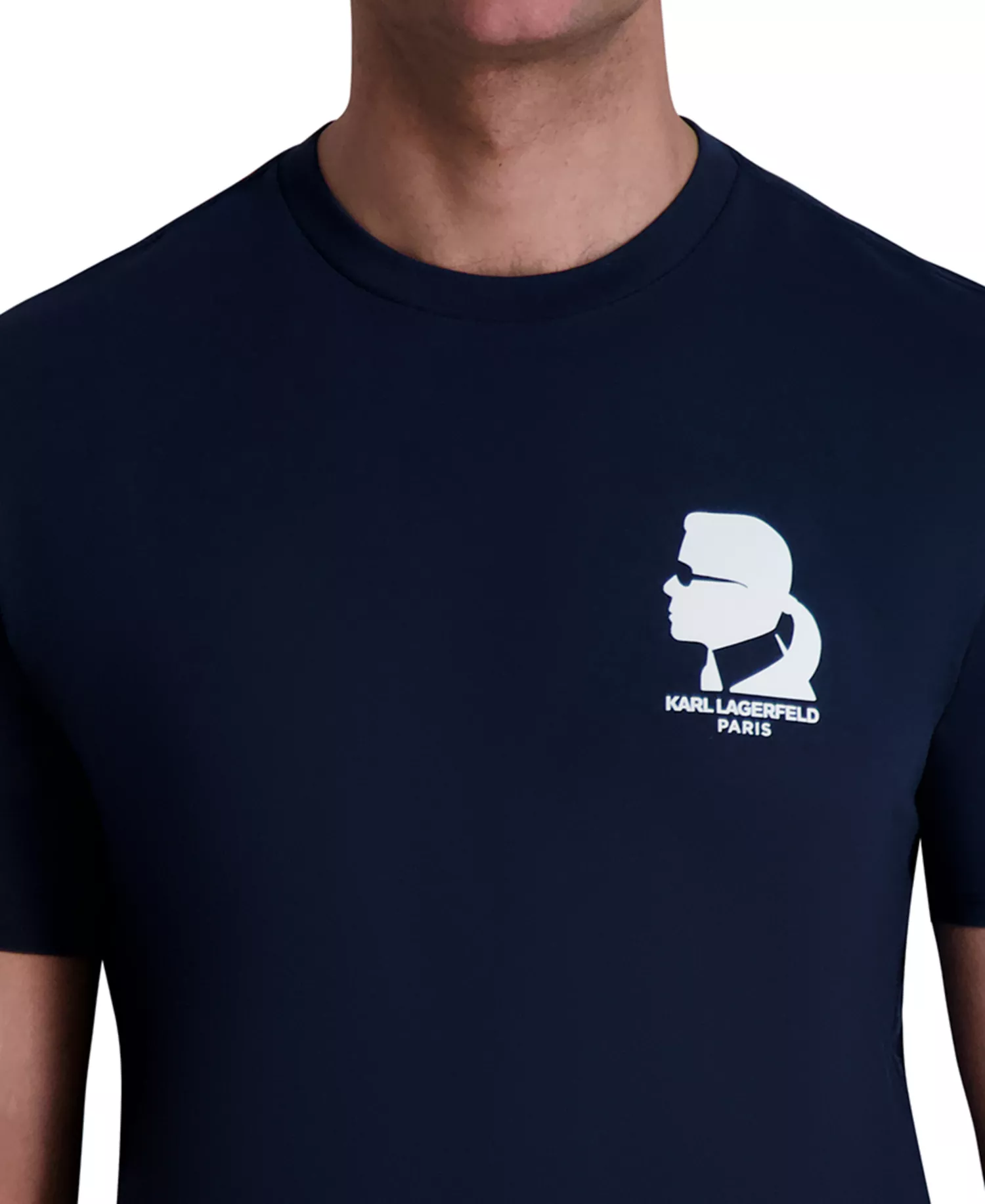 Men's Short-Sleeve Logo Graphic T-Shirt - Navy - L