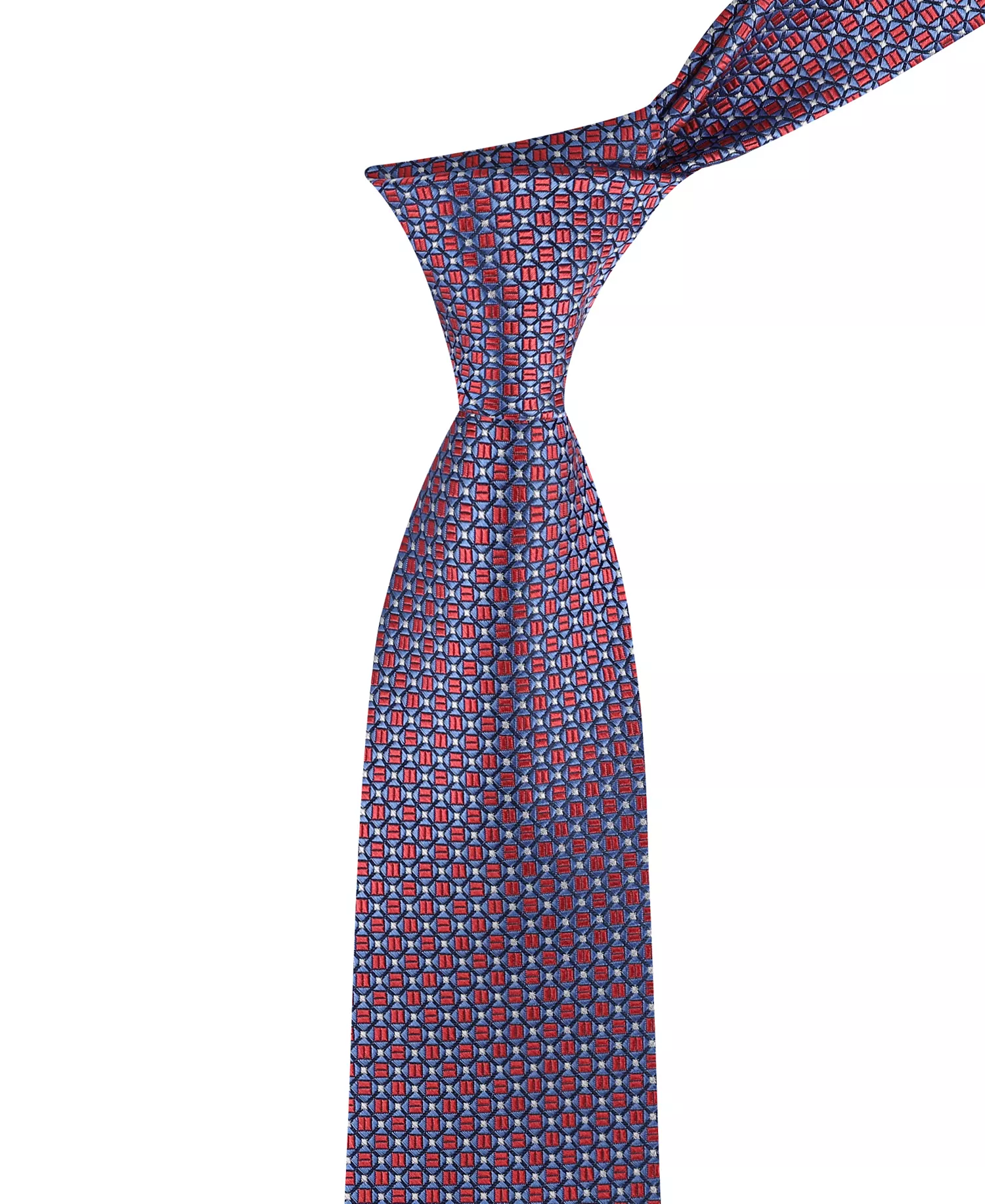 Men's Branson Geometric Tie - Purple - ONE SIZE