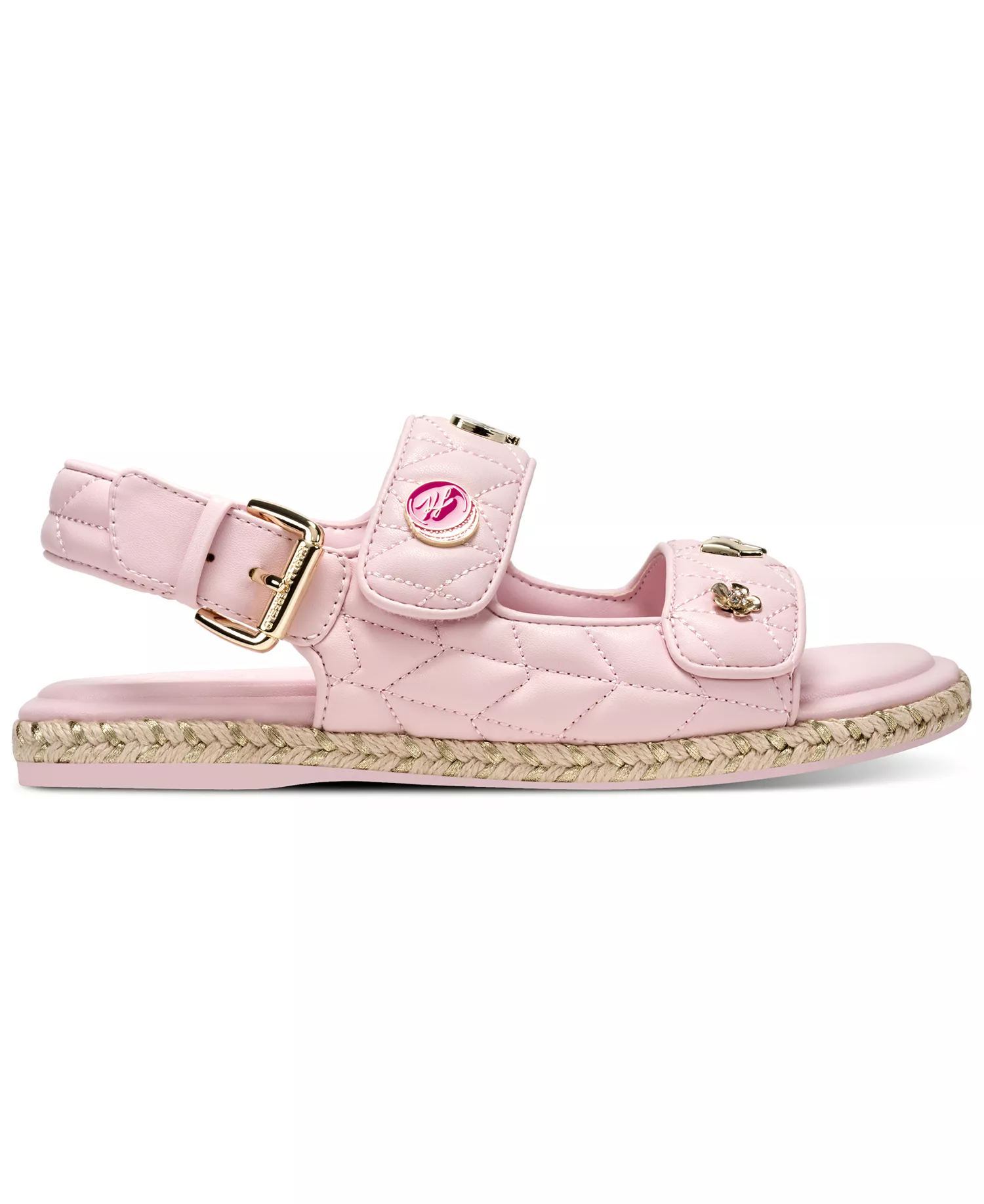 Women's Charlay Macaron Buckle Sandals - Light Blush - 10